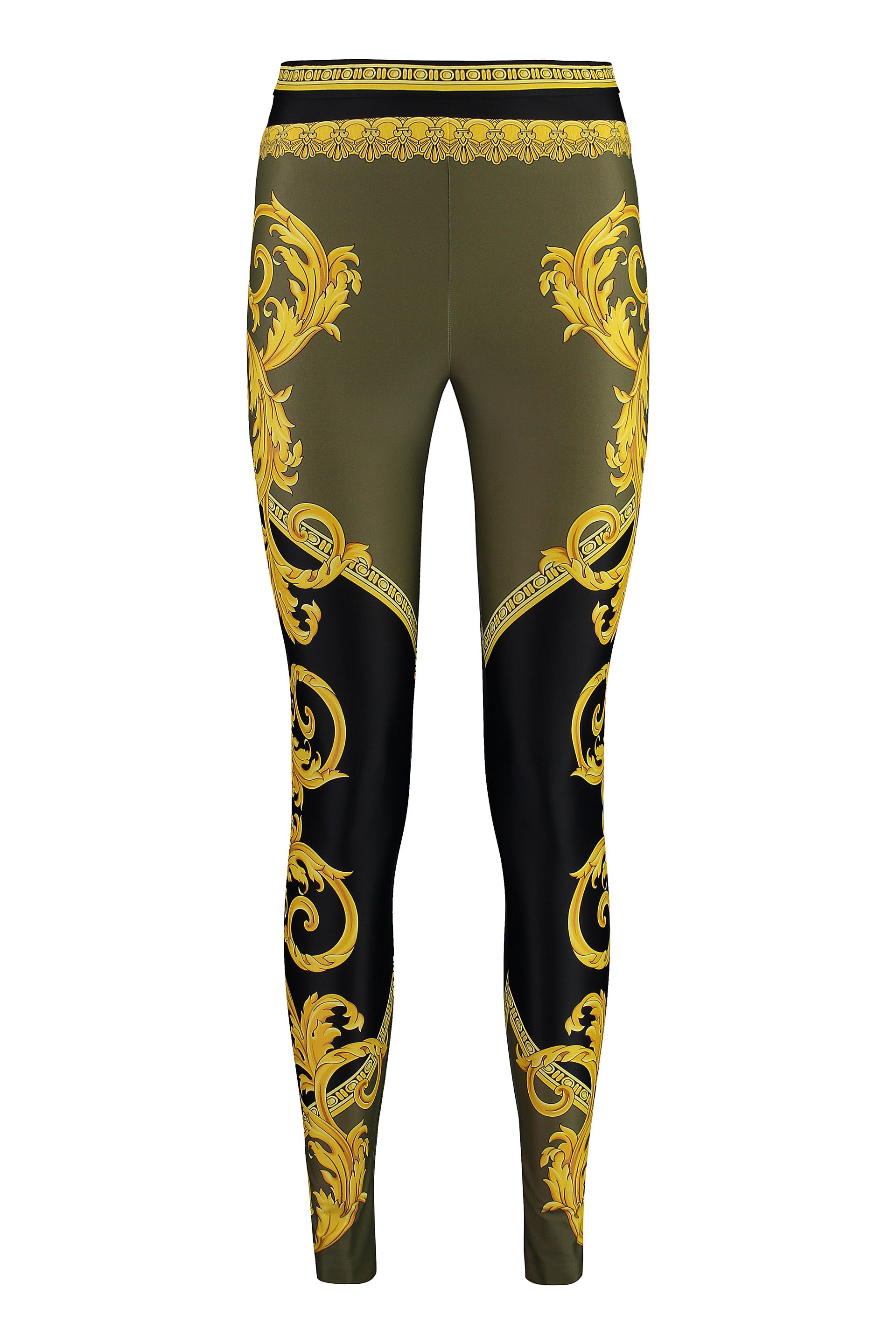 VERSACE Elegant Printed Leggings