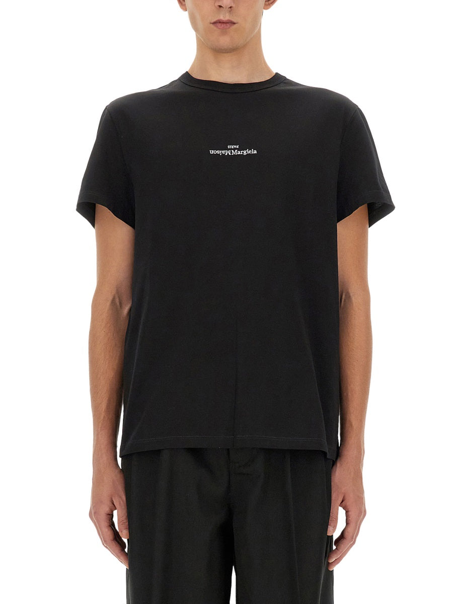MAISON MARGIELA Classic Cotton T-Shirt - Size 50 IT