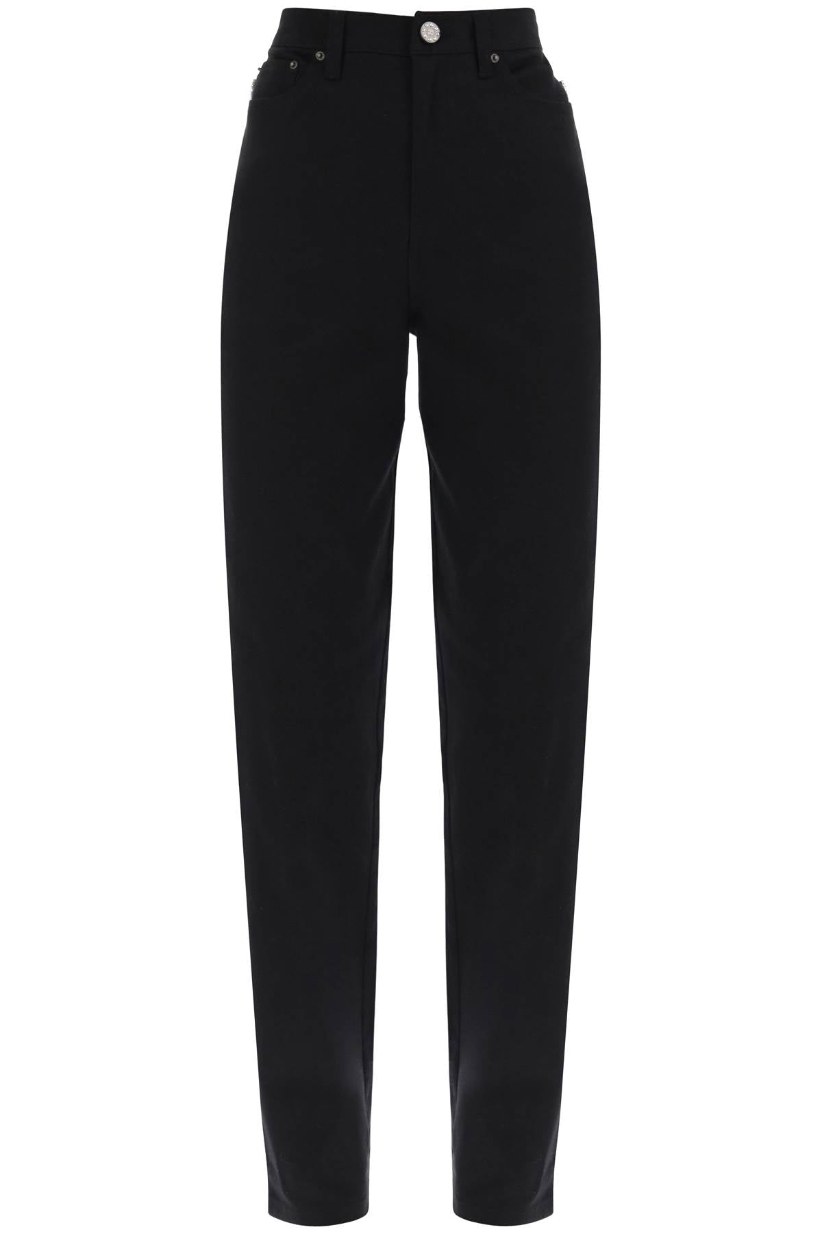 ROTATE BIRGERCHRISTENSEN Cotton Trousers for Women - Fall/Winter 2023