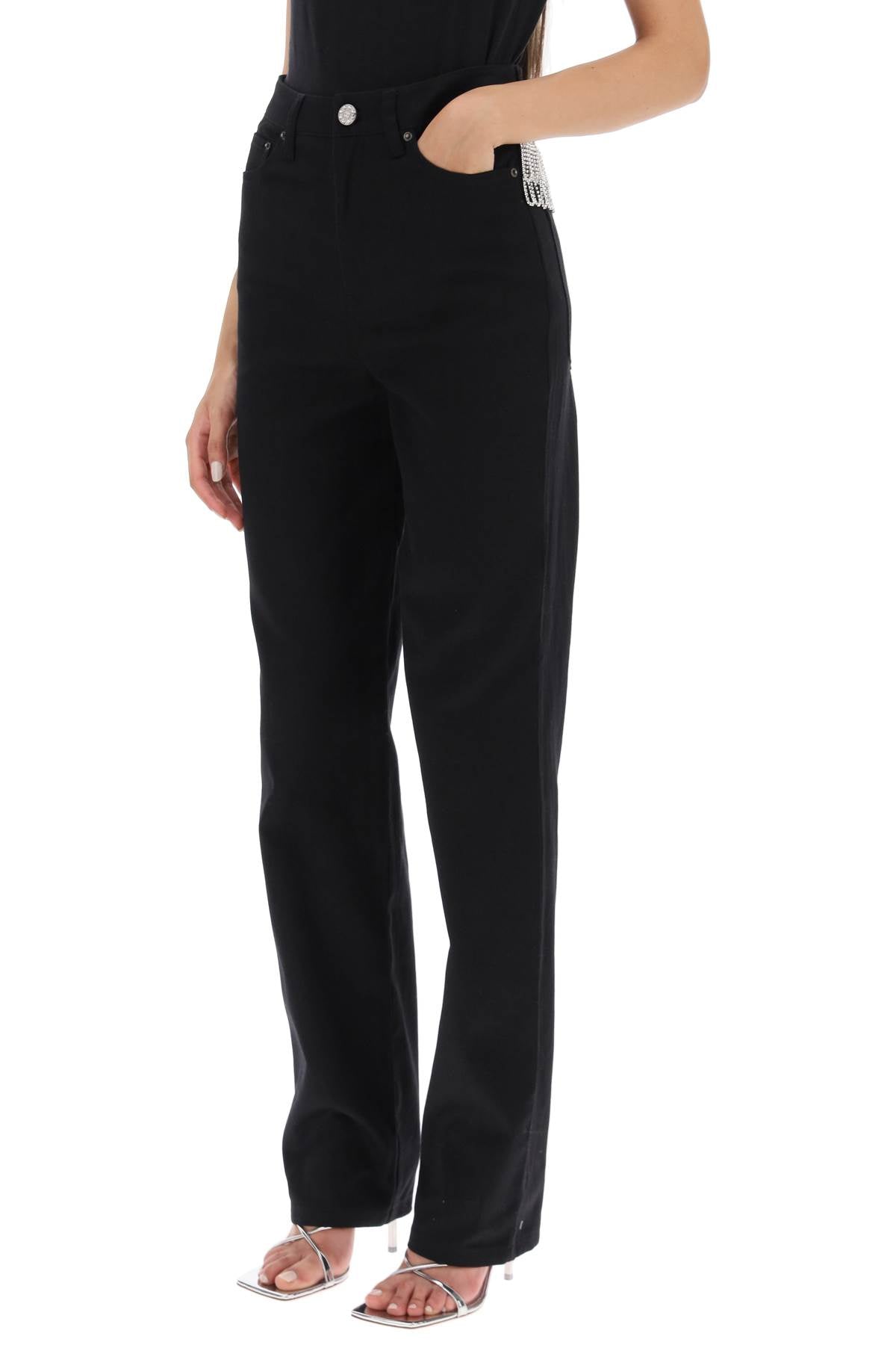 ROTATE BIRGERCHRISTENSEN Cotton Trousers for Women - Fall/Winter 2023