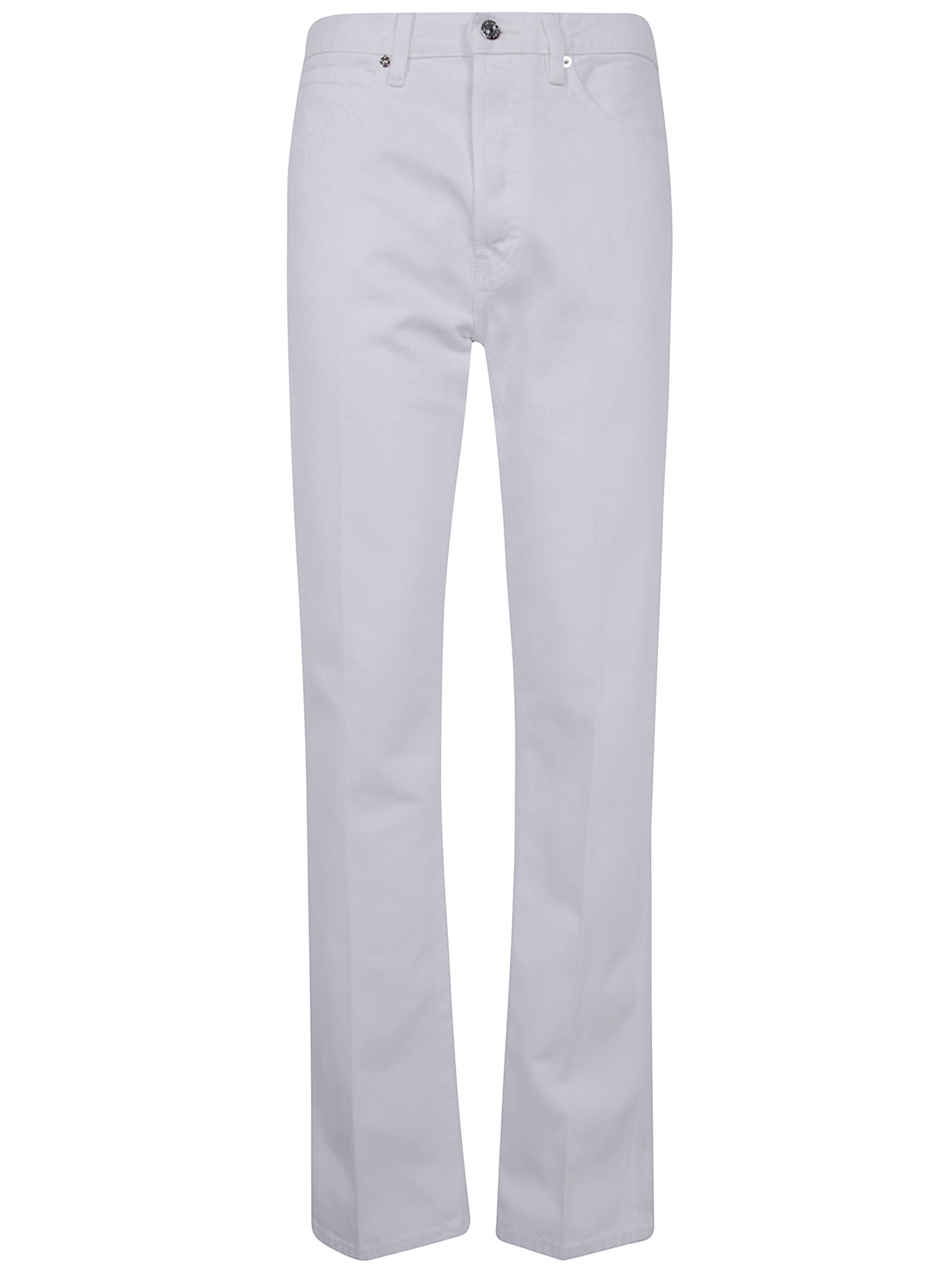 FRAME High Rise Straight Leg Jeans