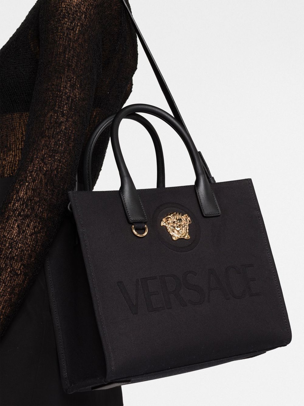 VERSACE Mini Medusa Small Tote Handbag