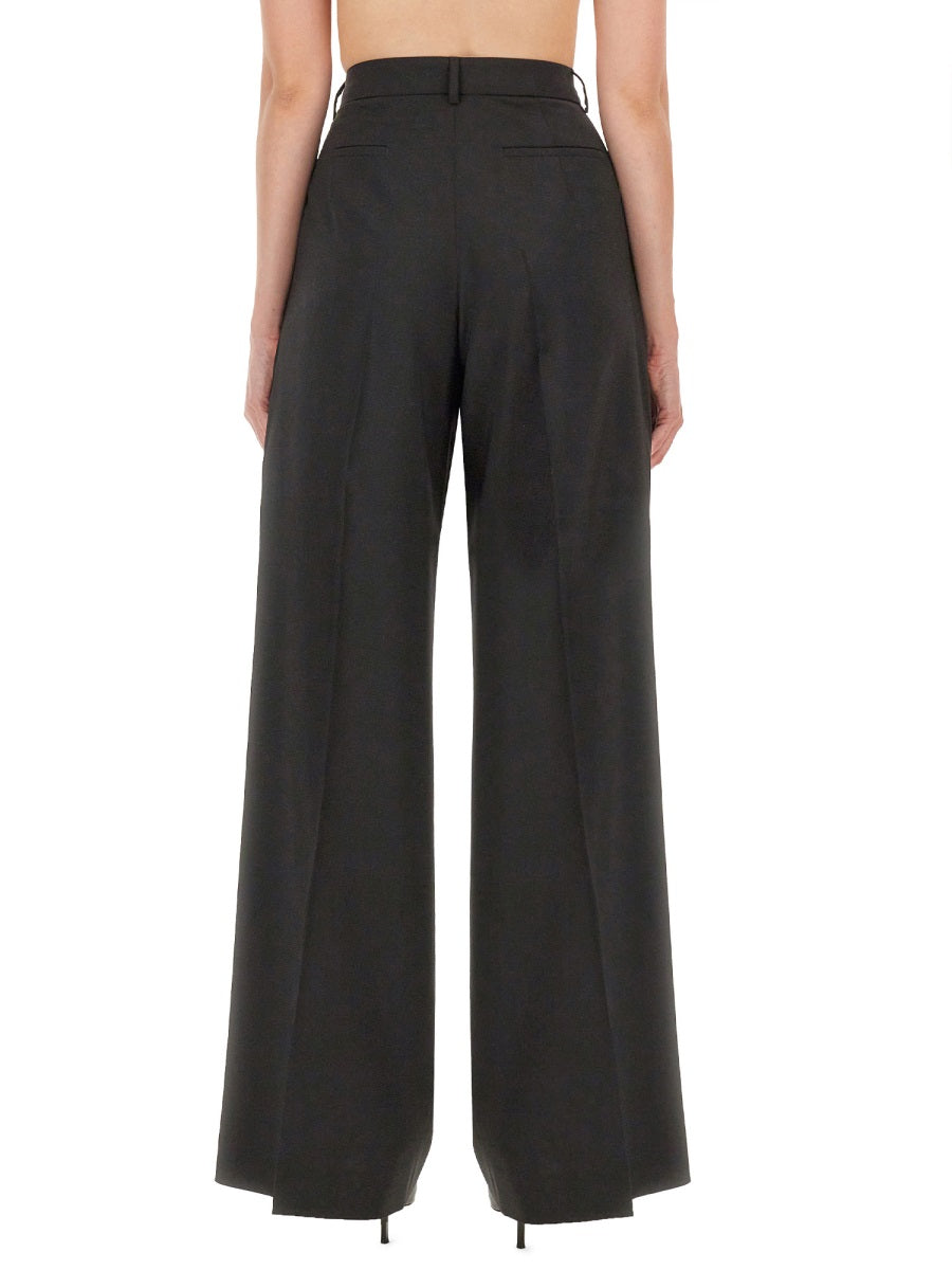 SPORTMAX Women’s Virgin Wool Sail Trousers - Size 38