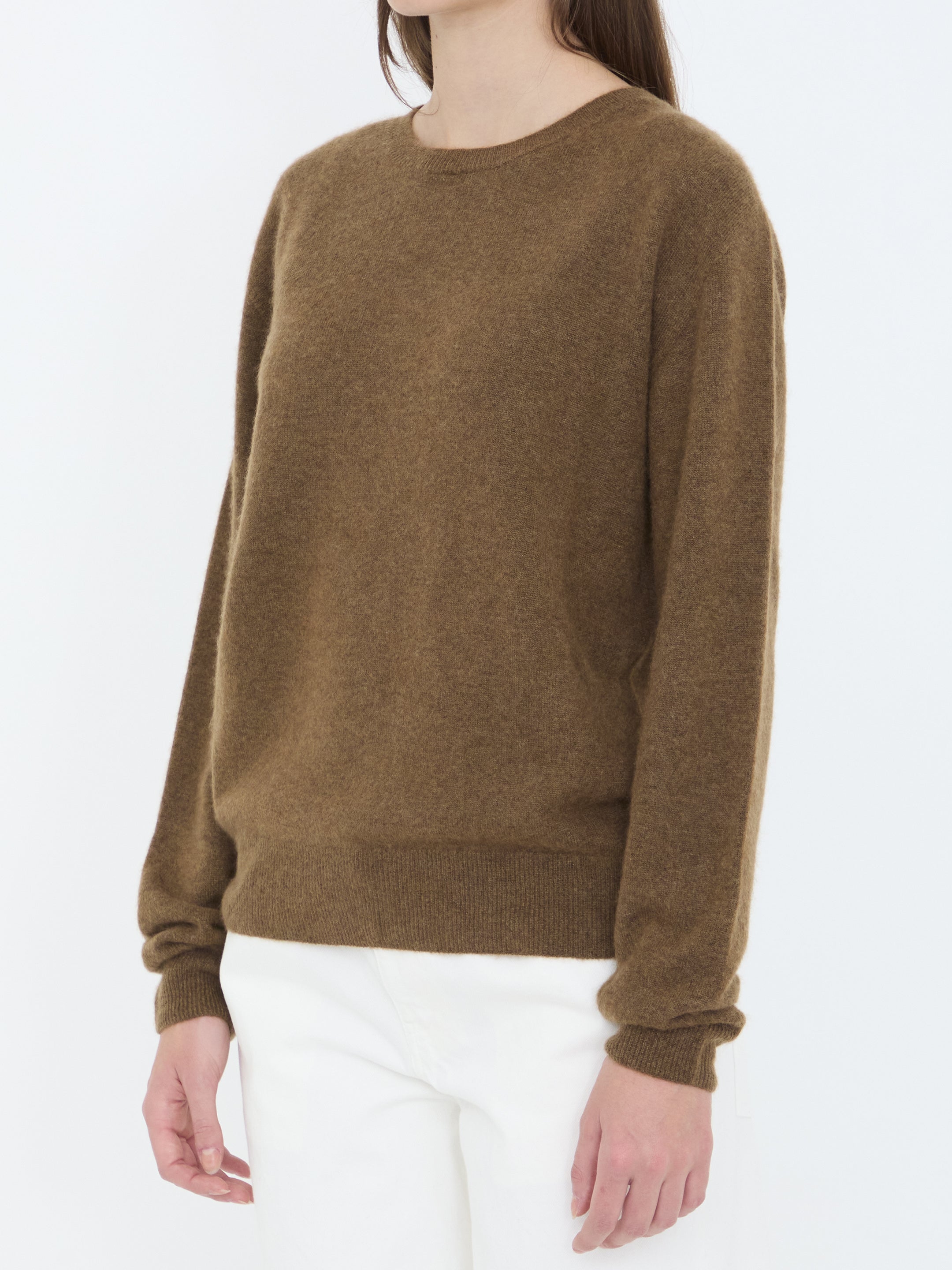 THE ROW LORYNNA Cashmere and Silk Sweater - Regular Fit