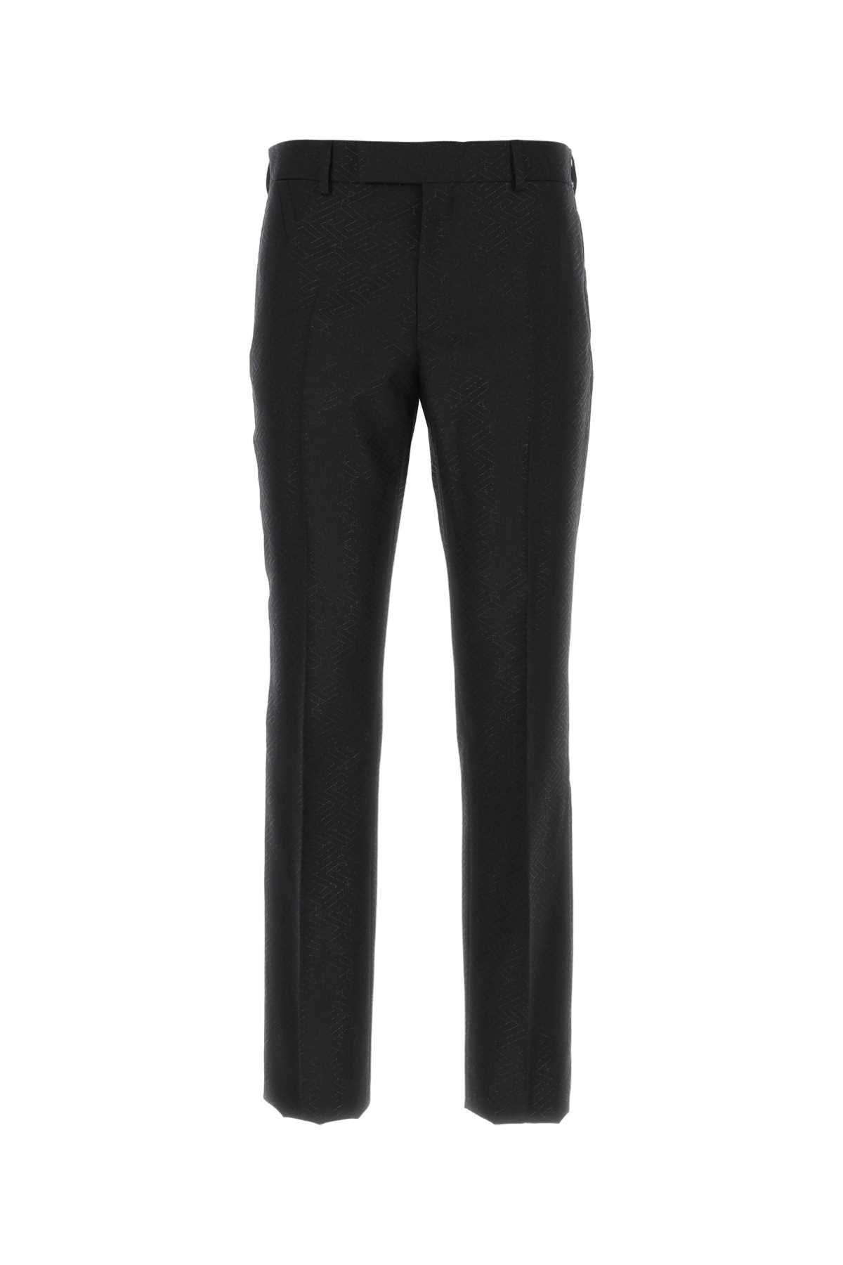 VERSACE Wool Blend Trousers for Men - SS23 Collection