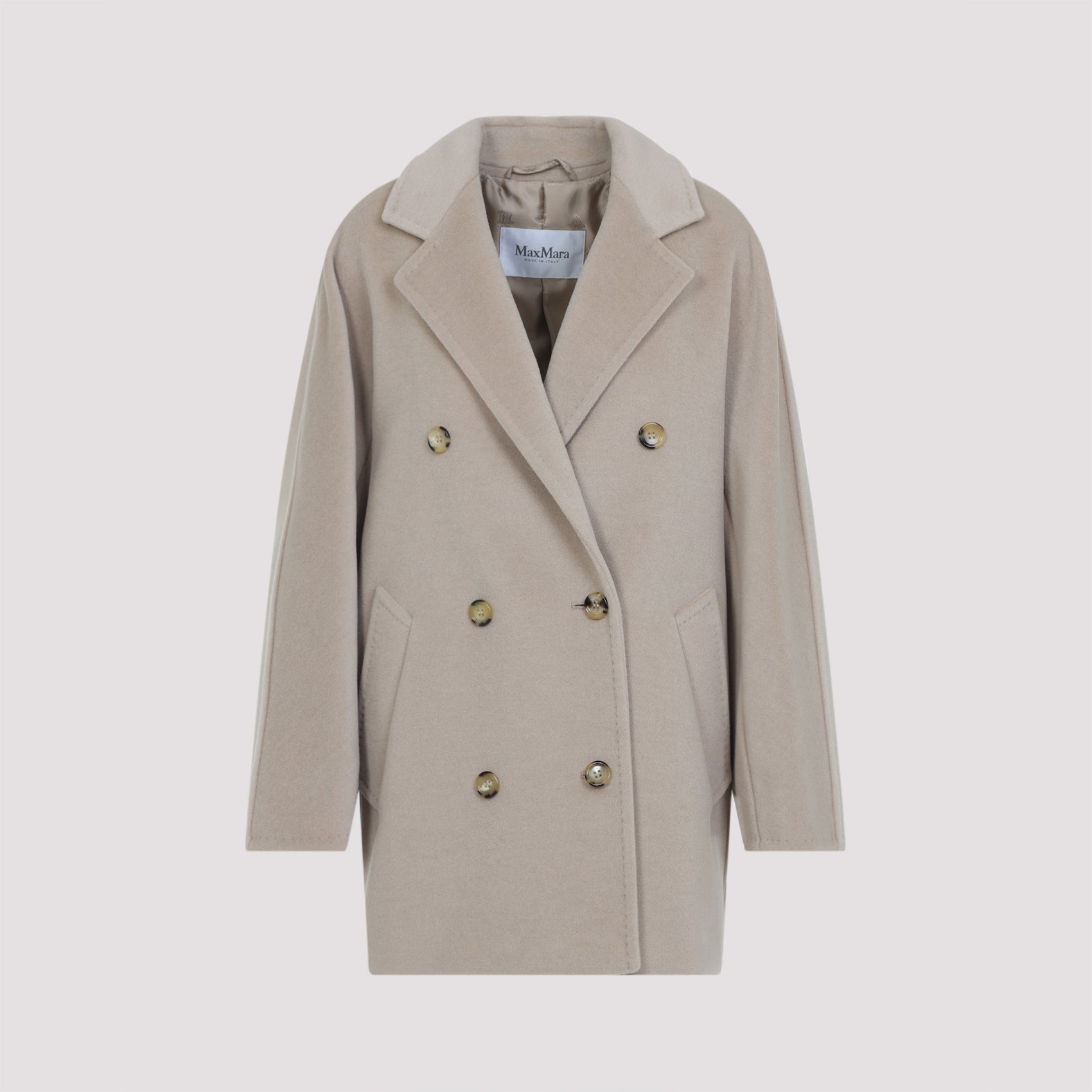 MAX MARA Rebus Jacket - Double Breasted Peacoat