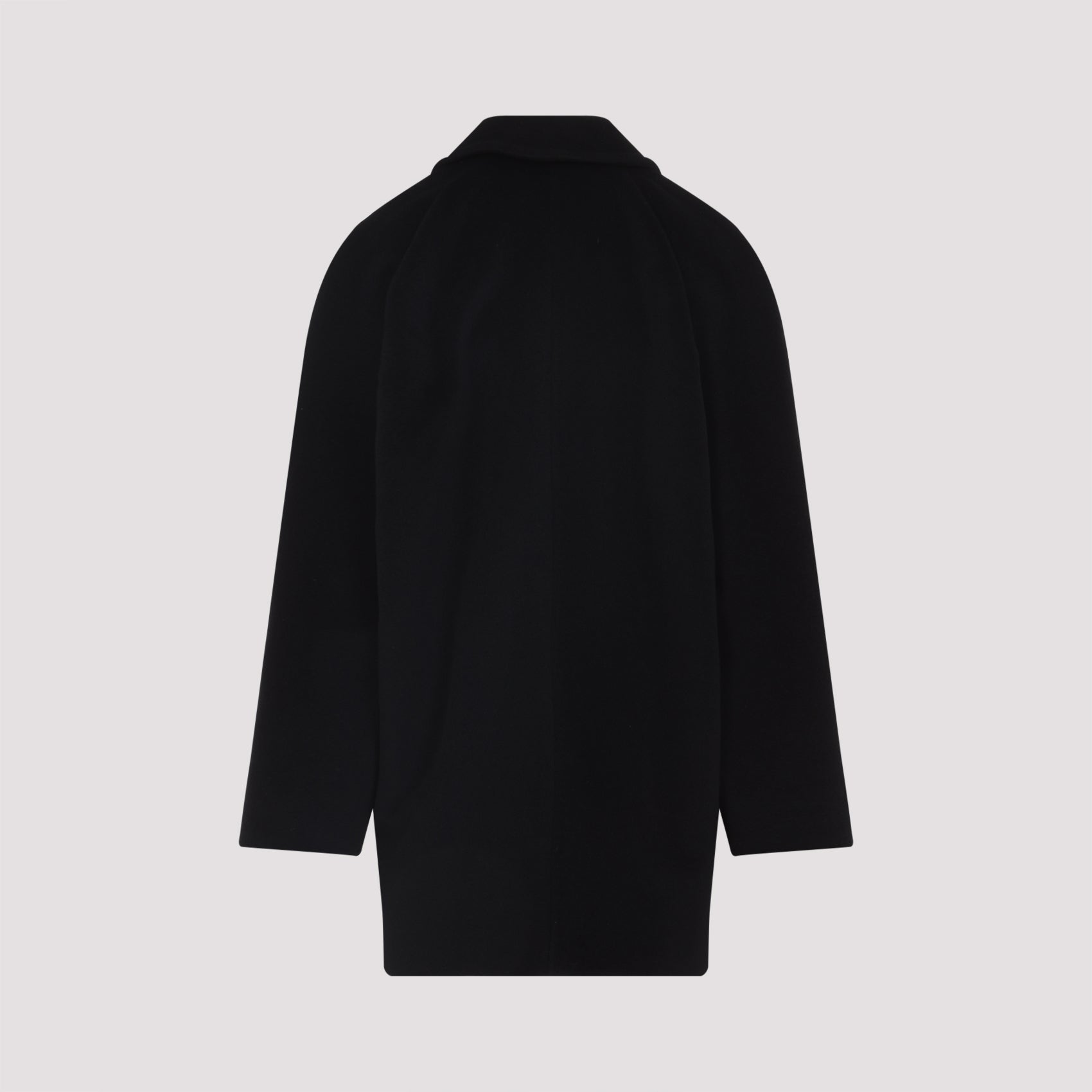 MAX MARA Double Breasted Wool Blend Peacoat for Men