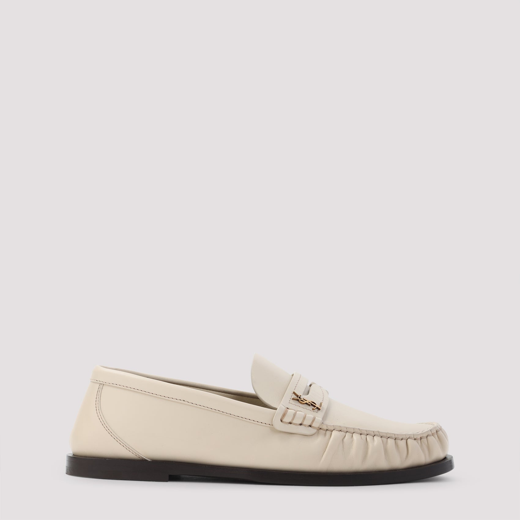 SAINT LAURENT Leather Loafers for Men