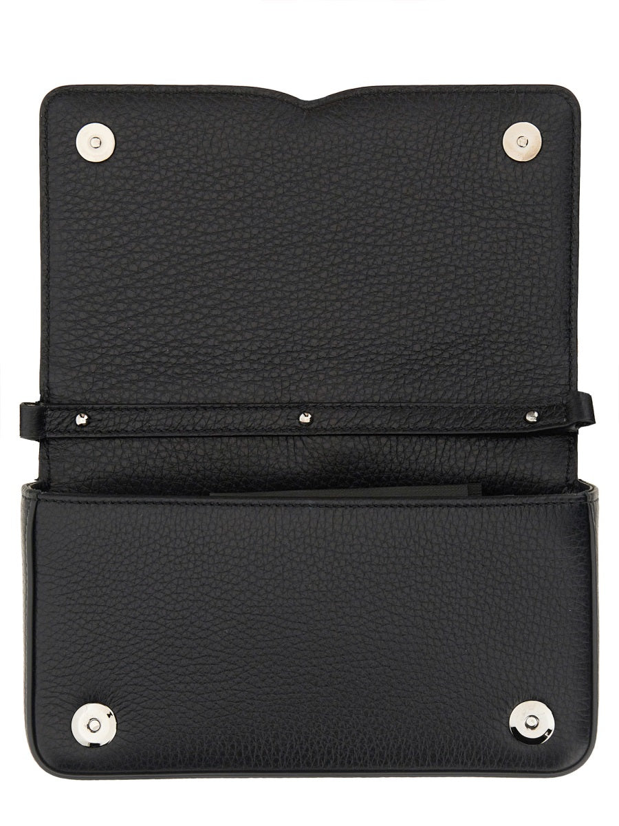 DOLCE & GABBANA Mini Leather Handbag for Men - FW24 Collection