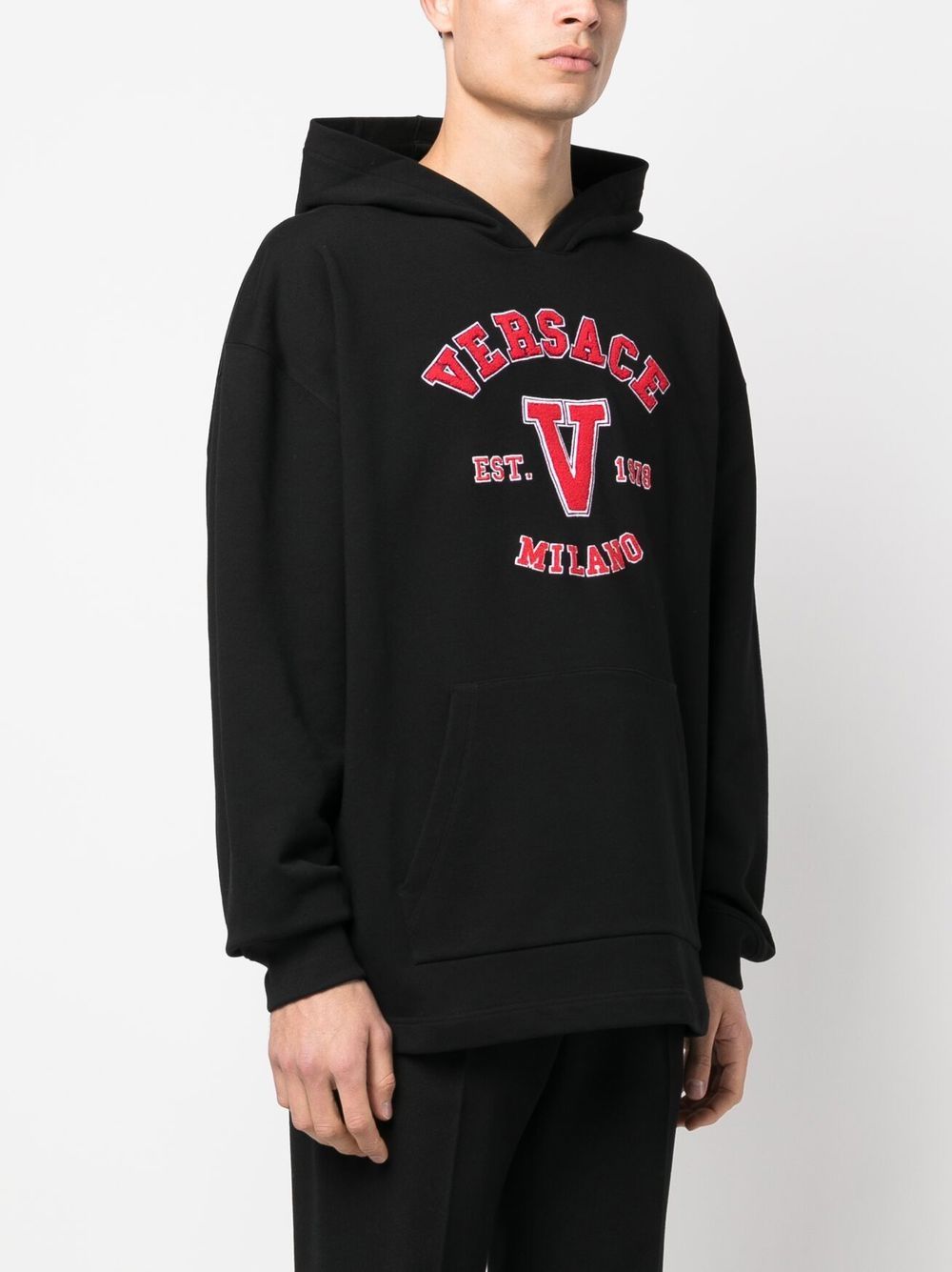 VERSACE Men's Cotton Sweatshirt - SS23 Edition