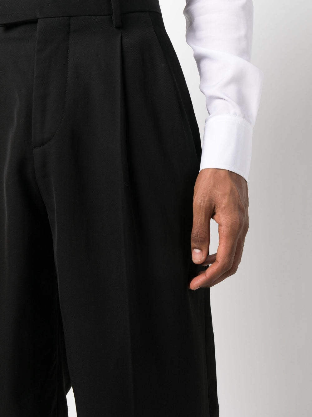 VERSACE Viscose Blend Trousers for Men - SS23 Collection