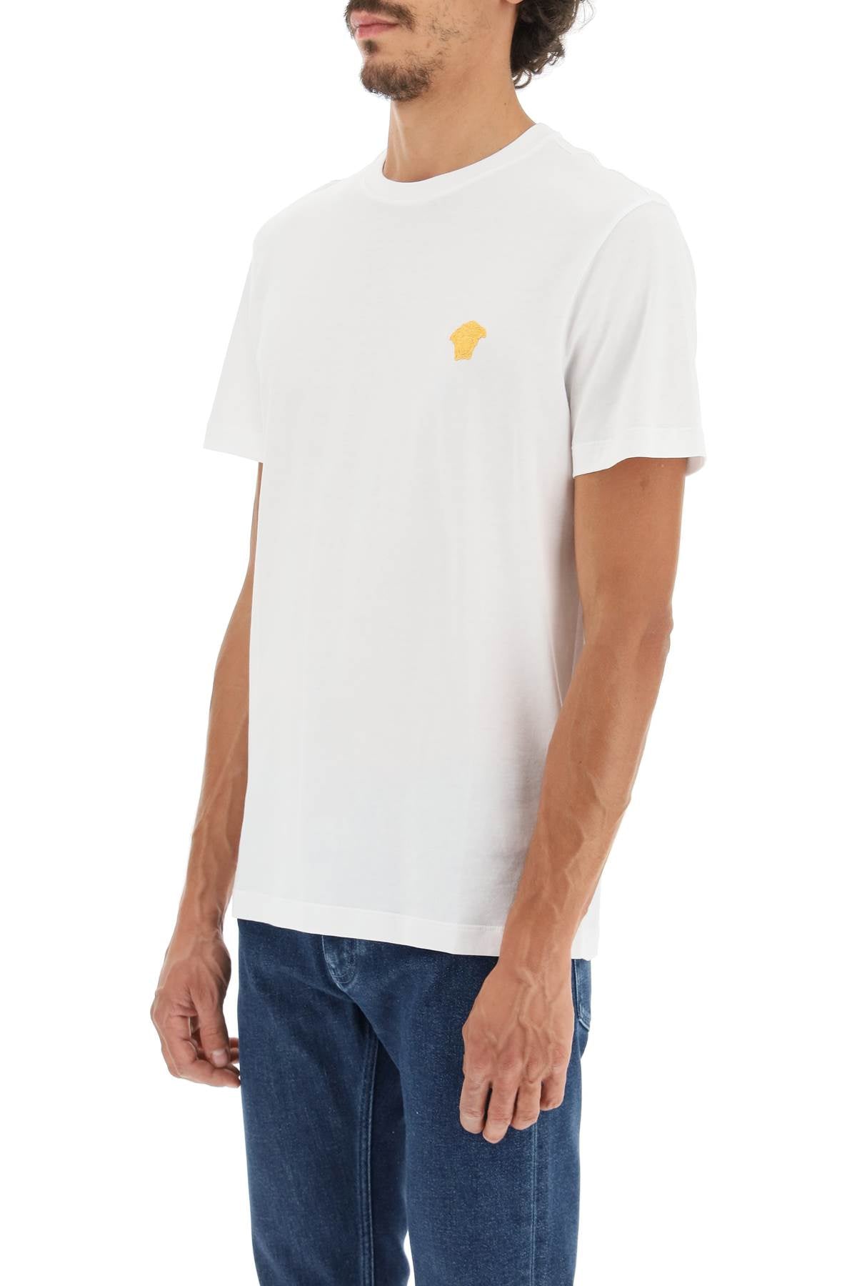VERSACE Classic Cotton T-Shirt for Men - SS25 Collection