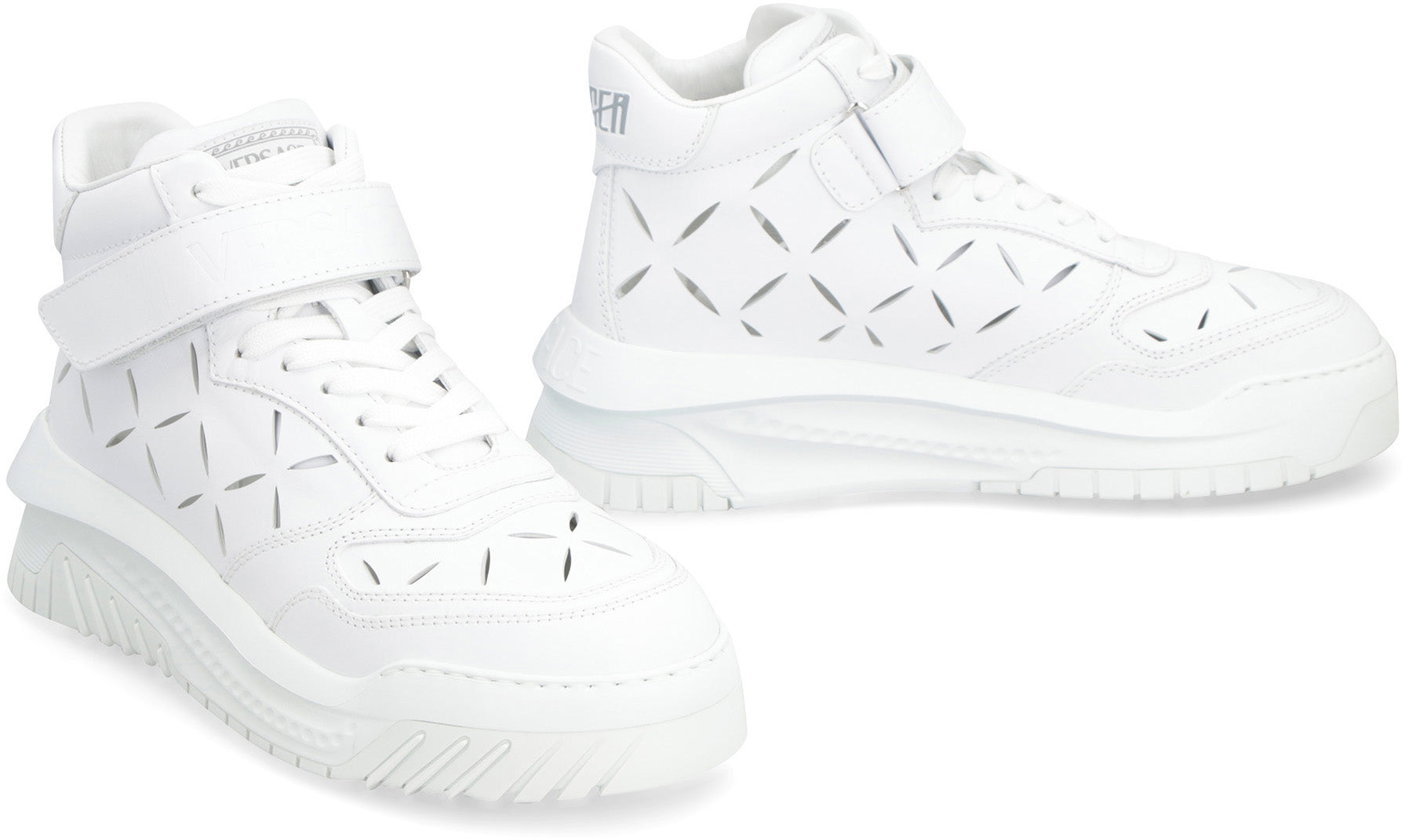 VERSACE Leather Odissea Sneaker for Men