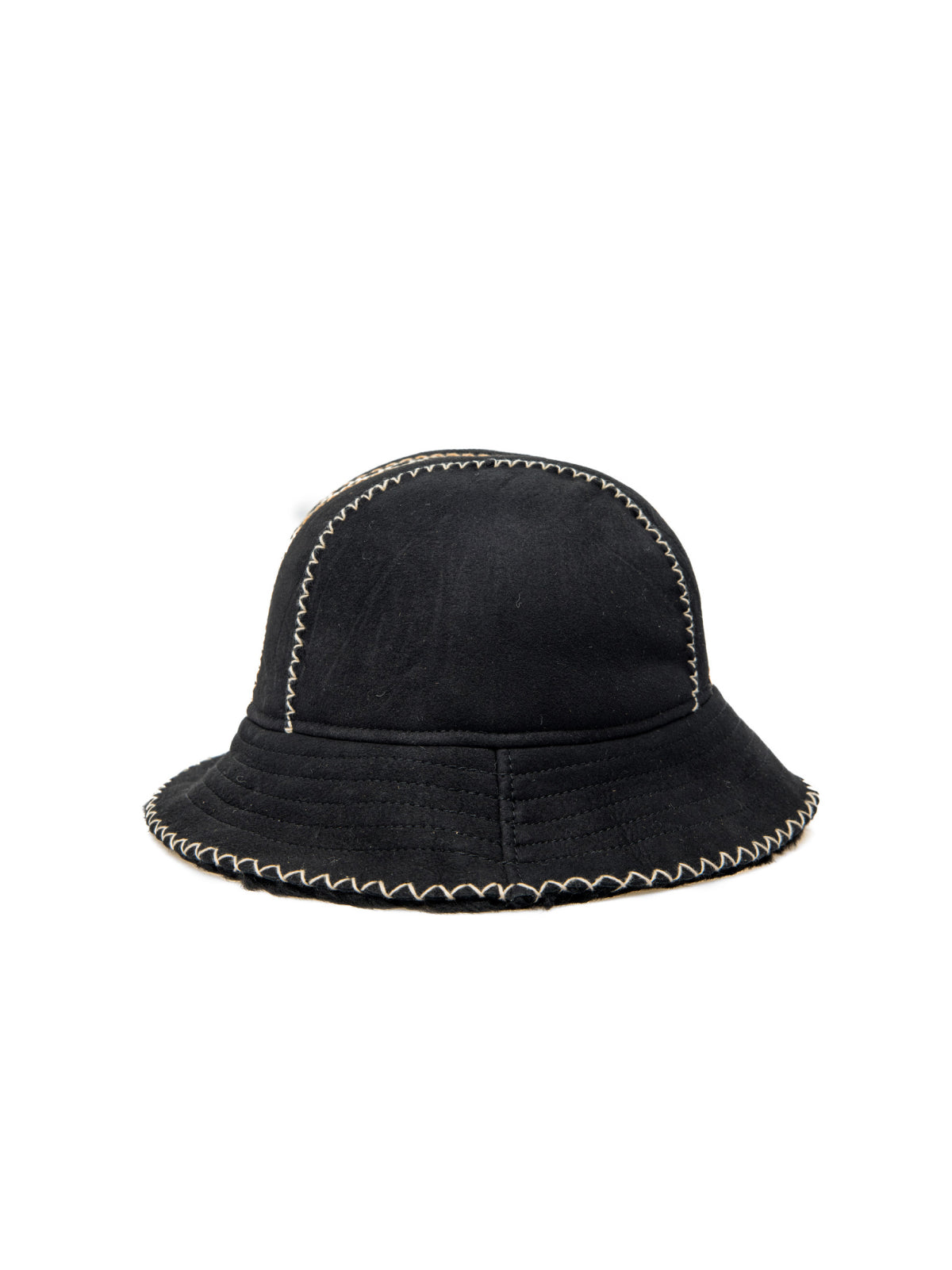 UGG Embroidered Sheepskin Bucket Hat