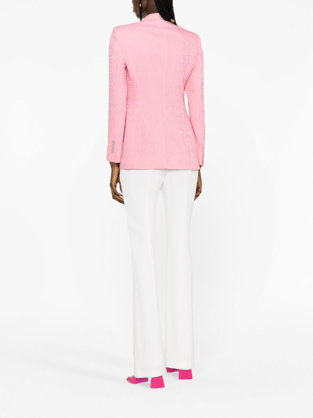 VERSACE Single Breasted Medusa Jacket - Size 40