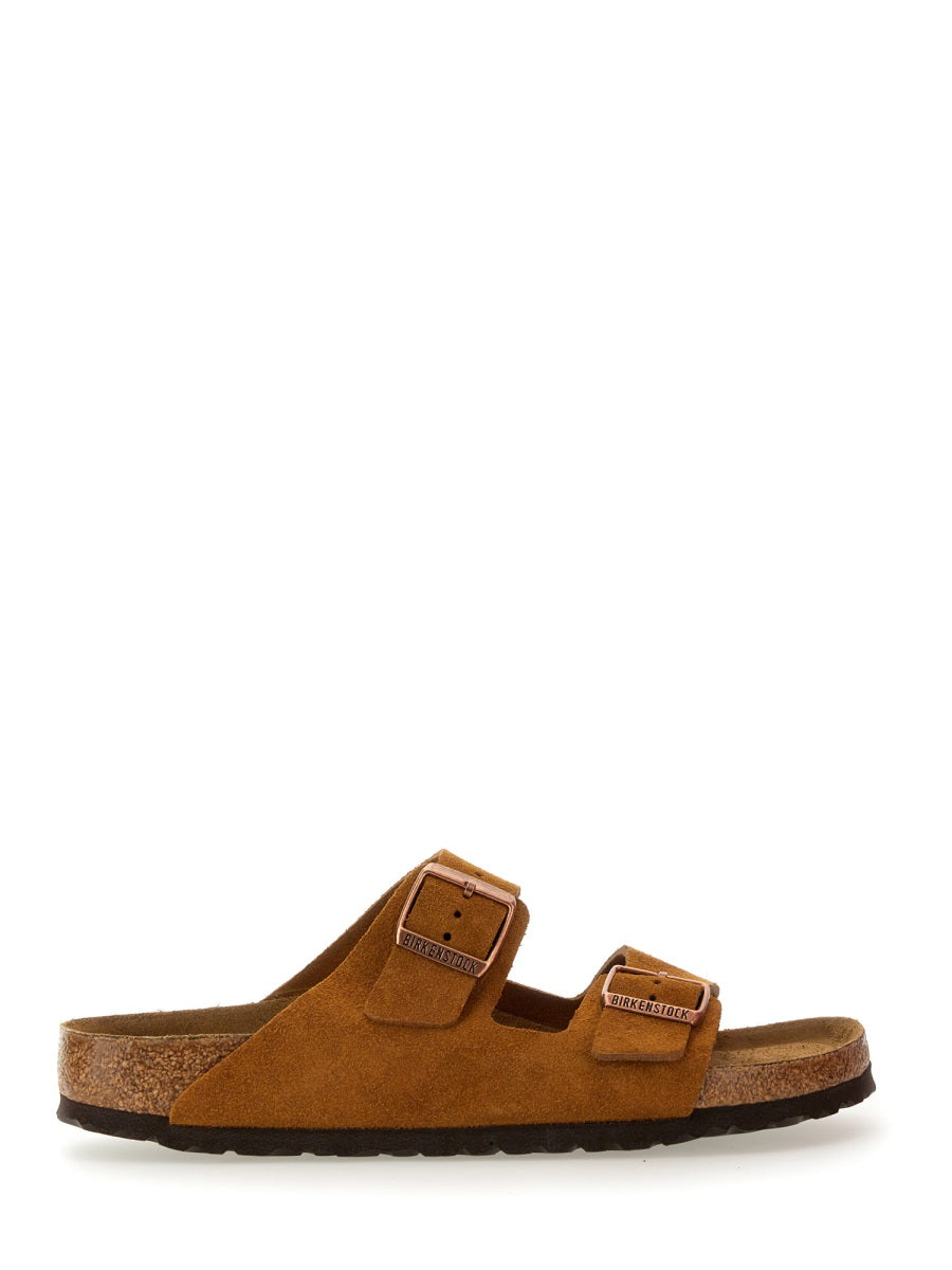 BIRKENSTOCK Classic Suede Arizona Sandals for Men - Narrow Fit