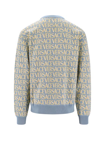 VERSACE Cotton Crew-Neck Sweater