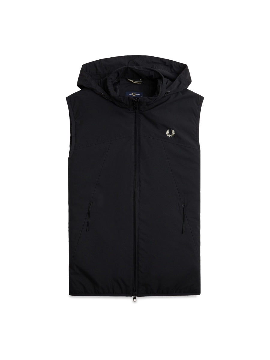 FRED PERRY Men's Logo Vest Size L - Sustainable Style for SS24