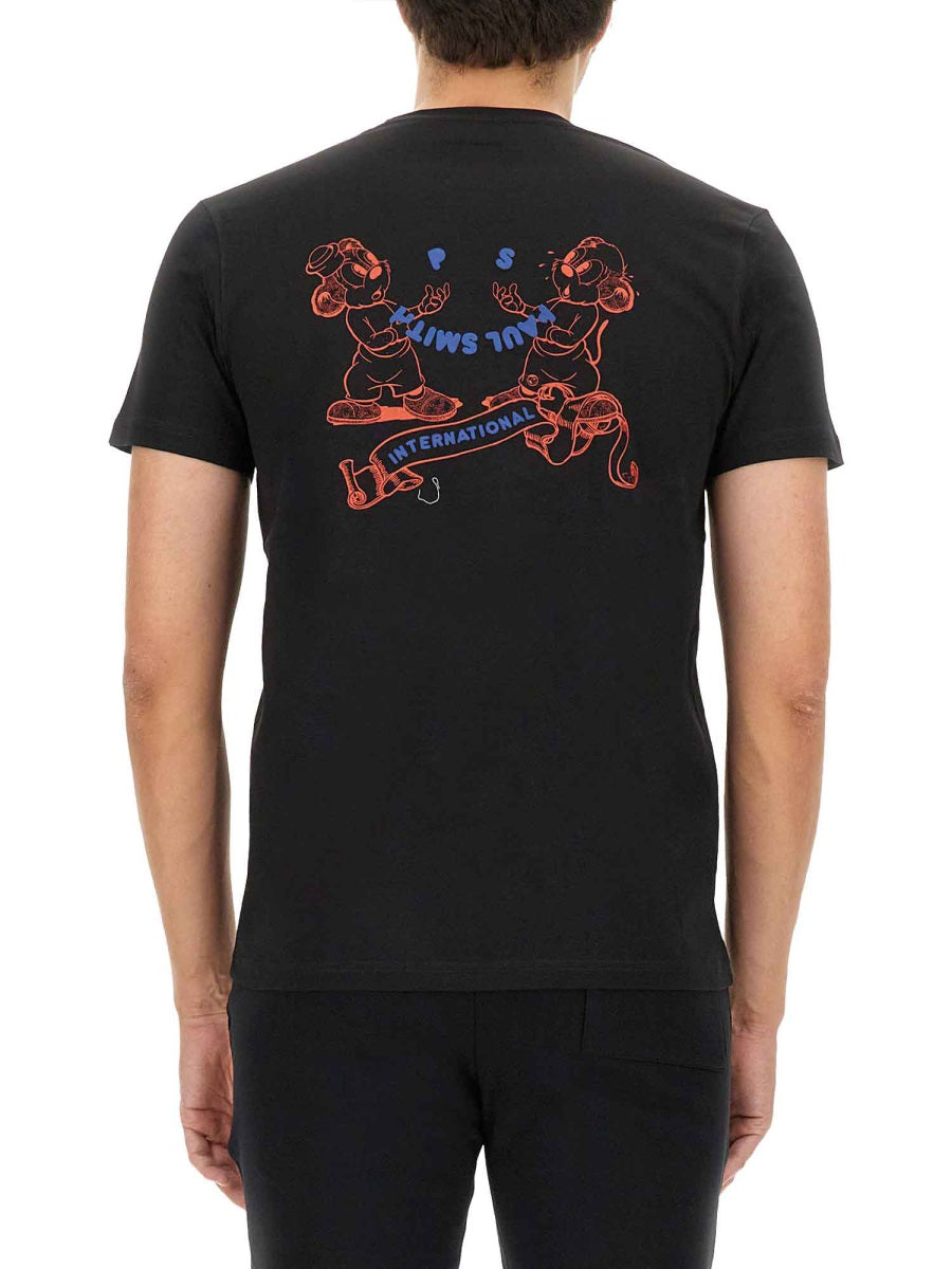 PS BY PAUL SMITH Organic Cotton T-Shirt - Size L