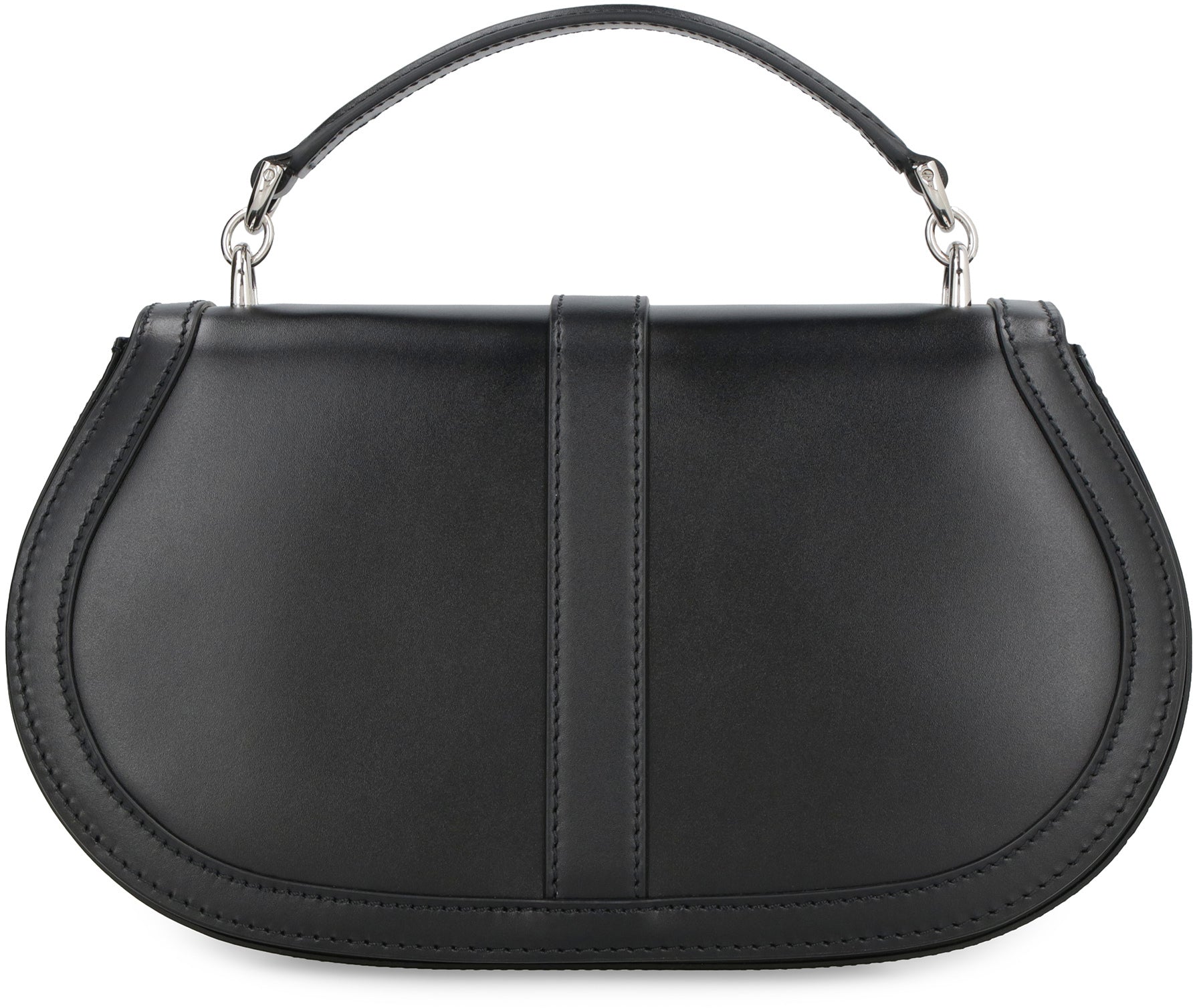 VERSACE Mini Greek Goddess Leather Crossbody Handbag