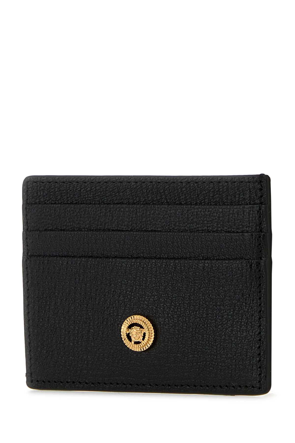 VERSACE Medusa Mini Leather Card Holder