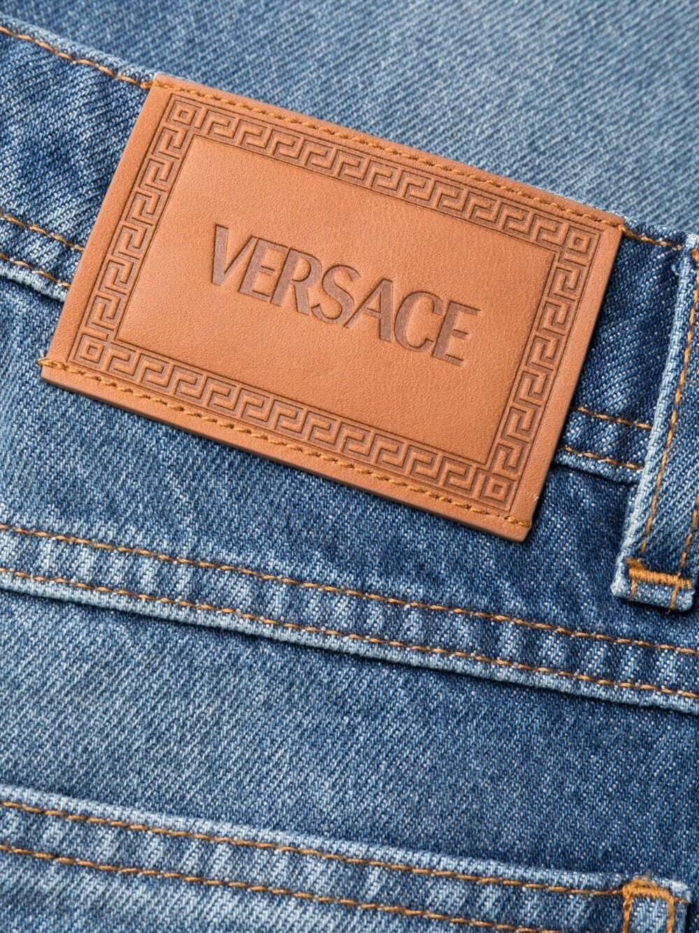 VERSACE Stone Wash Denim Jeans for Women