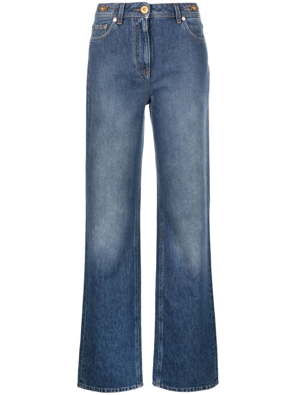 VERSACE Stone Wash Denim Jeans for Women