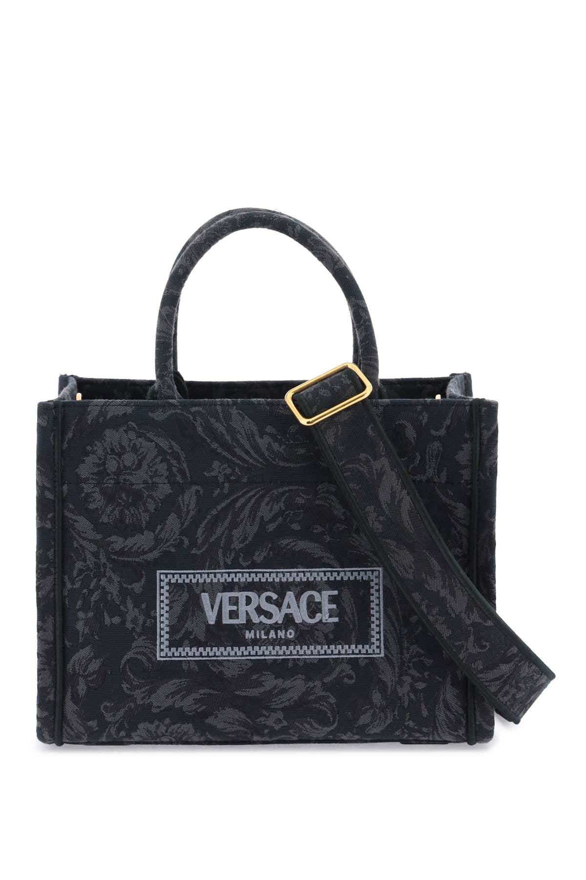 VERSACE Mini Baroque Tote Handbag