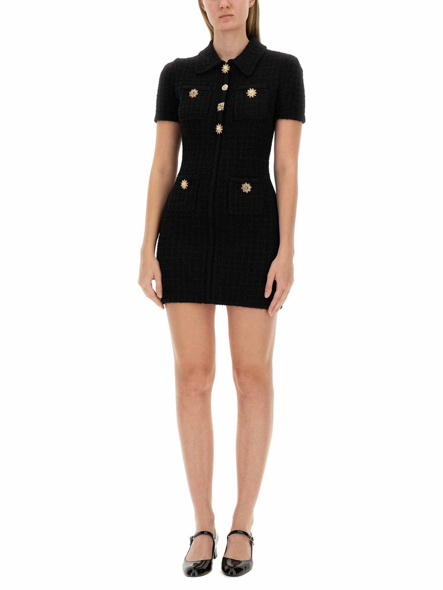 SELF-PORTRAIT Chic Women's Mini Dress for Fall 2024