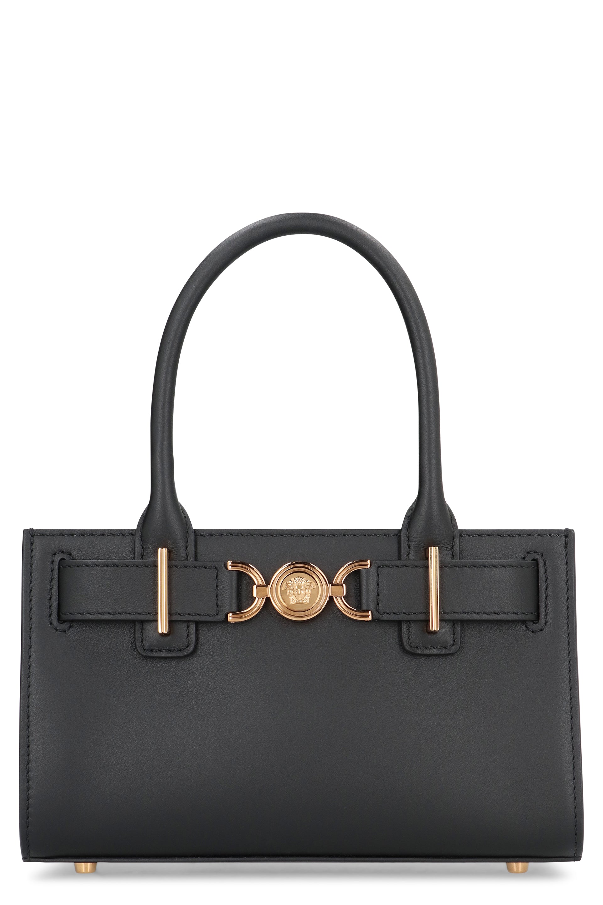 VERSACE Medusa '95 Leather Mini Tote Handbag