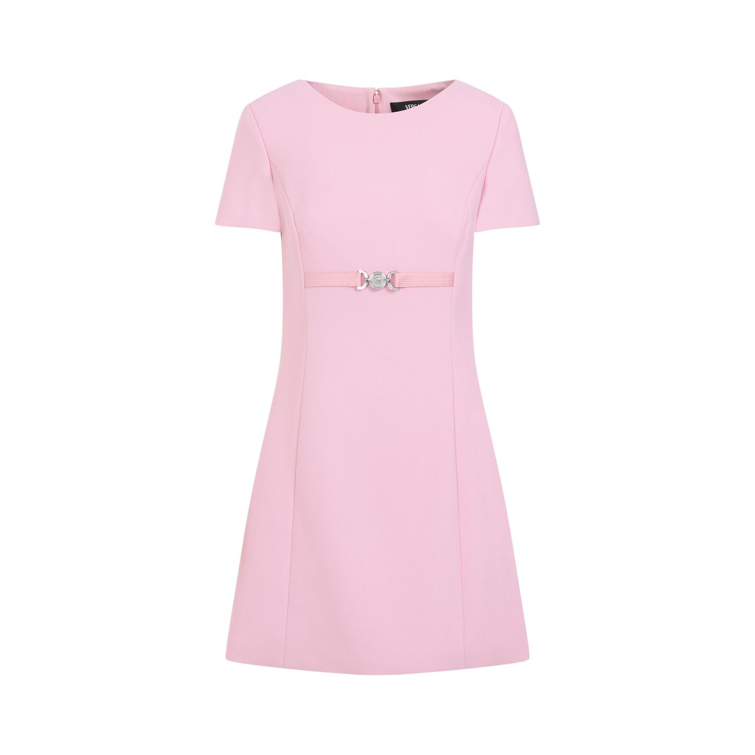 VERSACE Viscose Dress with Medusa Logo - Women’s SS24