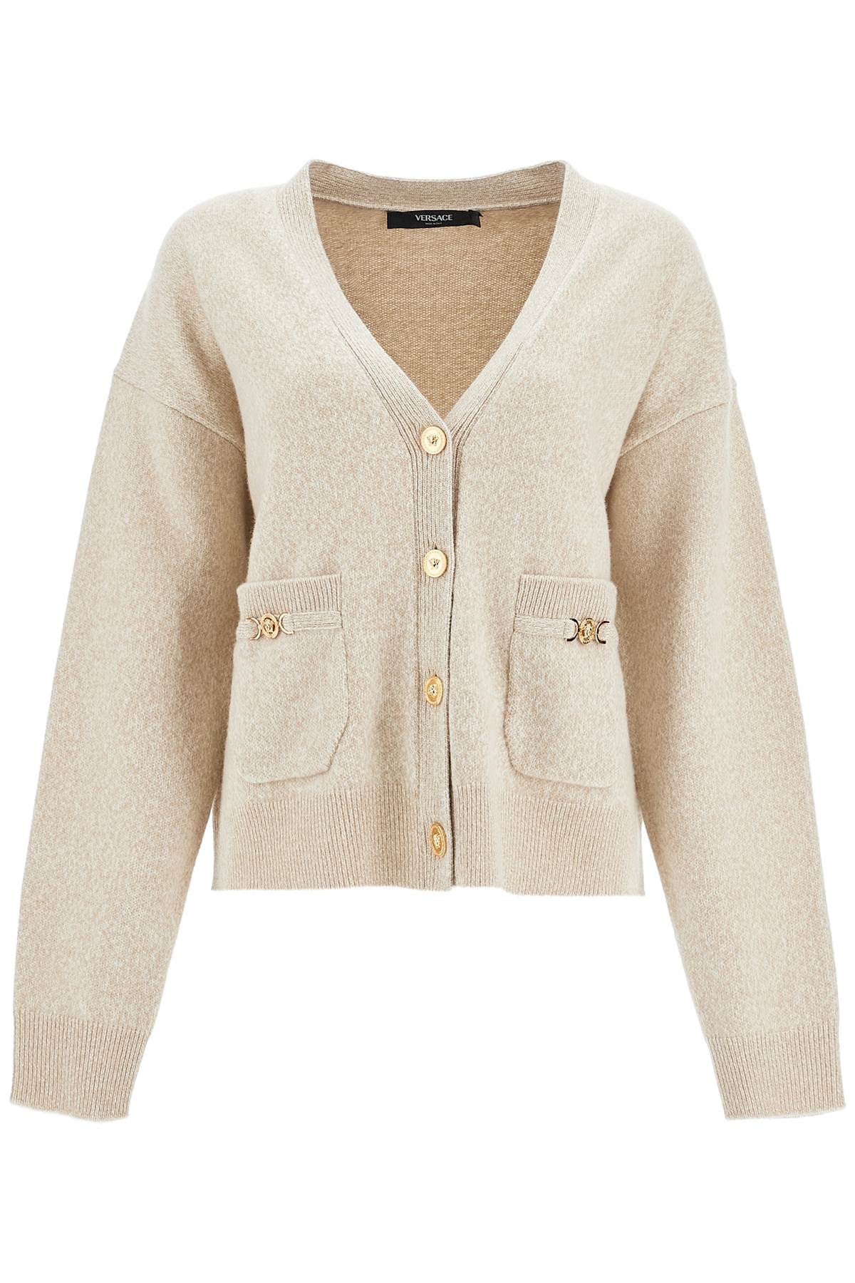VERSACE Wool Blend Cardigan - Women's