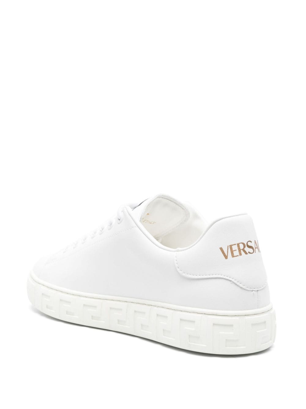 VERSACE Signature Leather Sneakers for Women