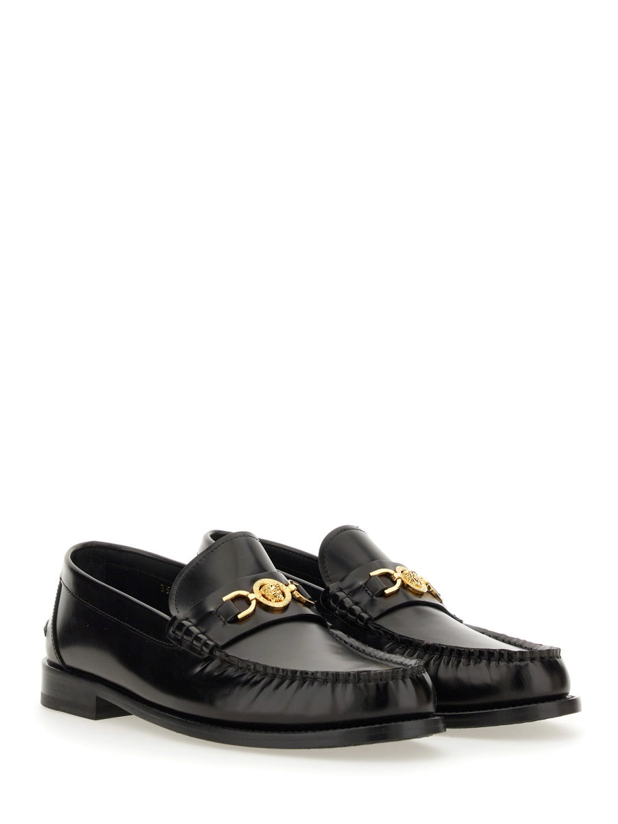 VERSACE Luxury Moccasin with Medusa Design - Sizes Available