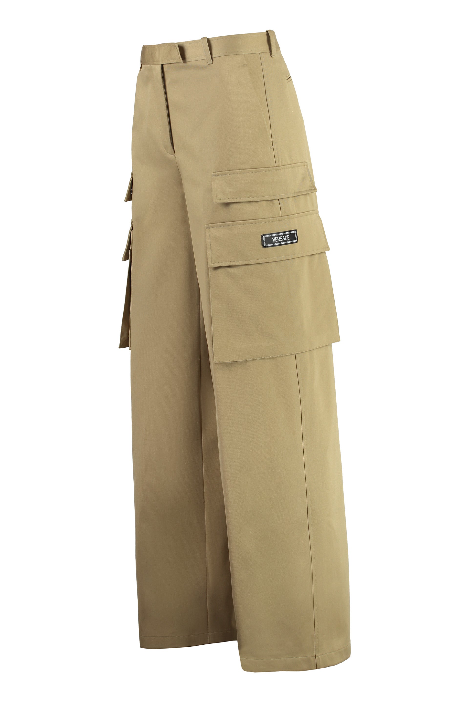 VERSACE Cargo Trousers with Eight Pockets for Women