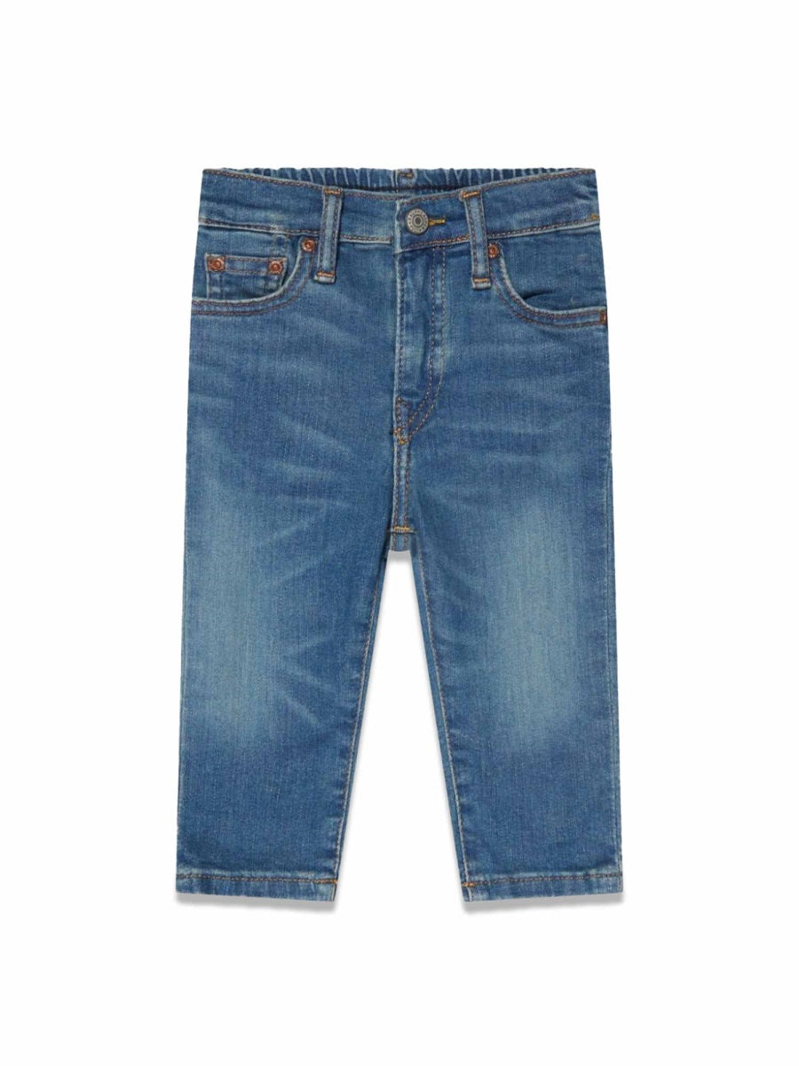 POLO RALPH LAUREN Mini Denim Trousers for Baby Girls