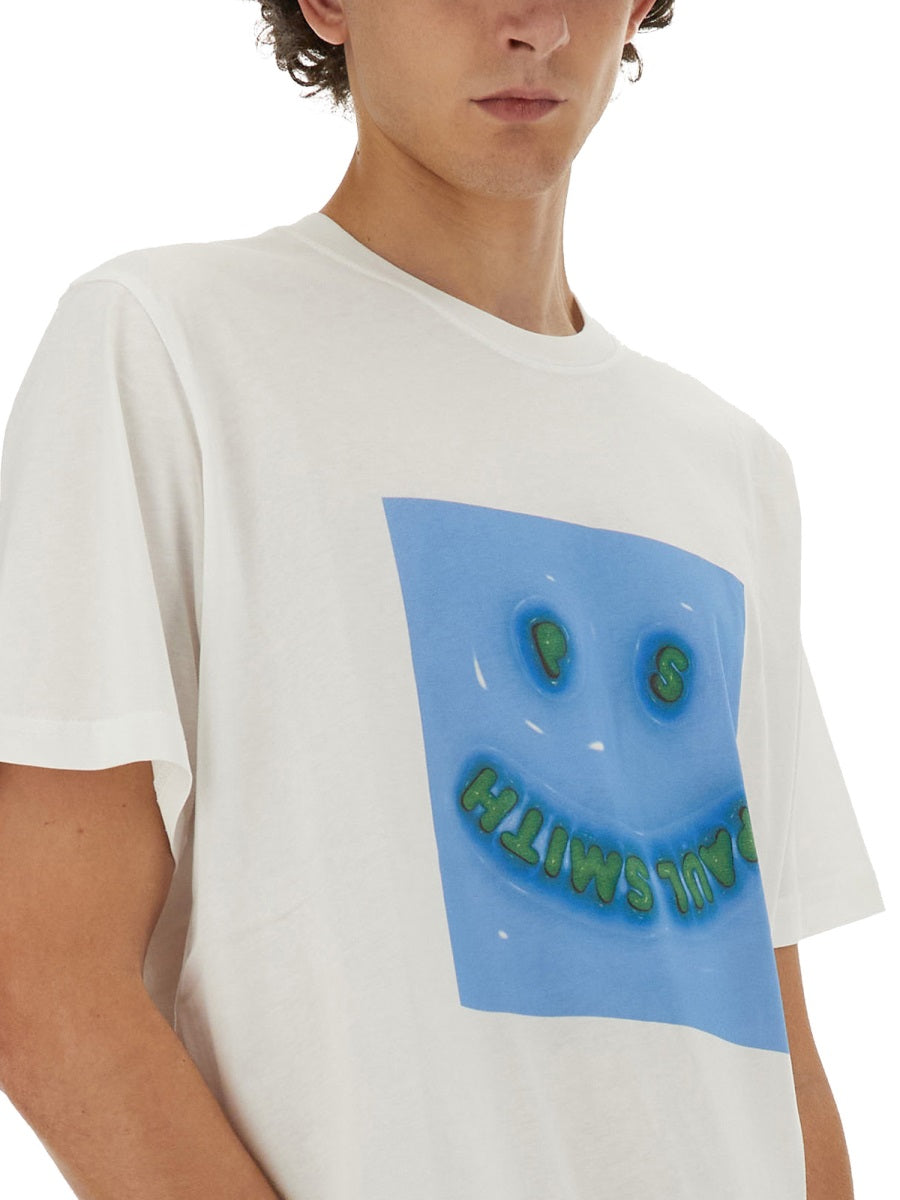 PS BY PAUL SMITH Happy T-Shirt - Men's Large