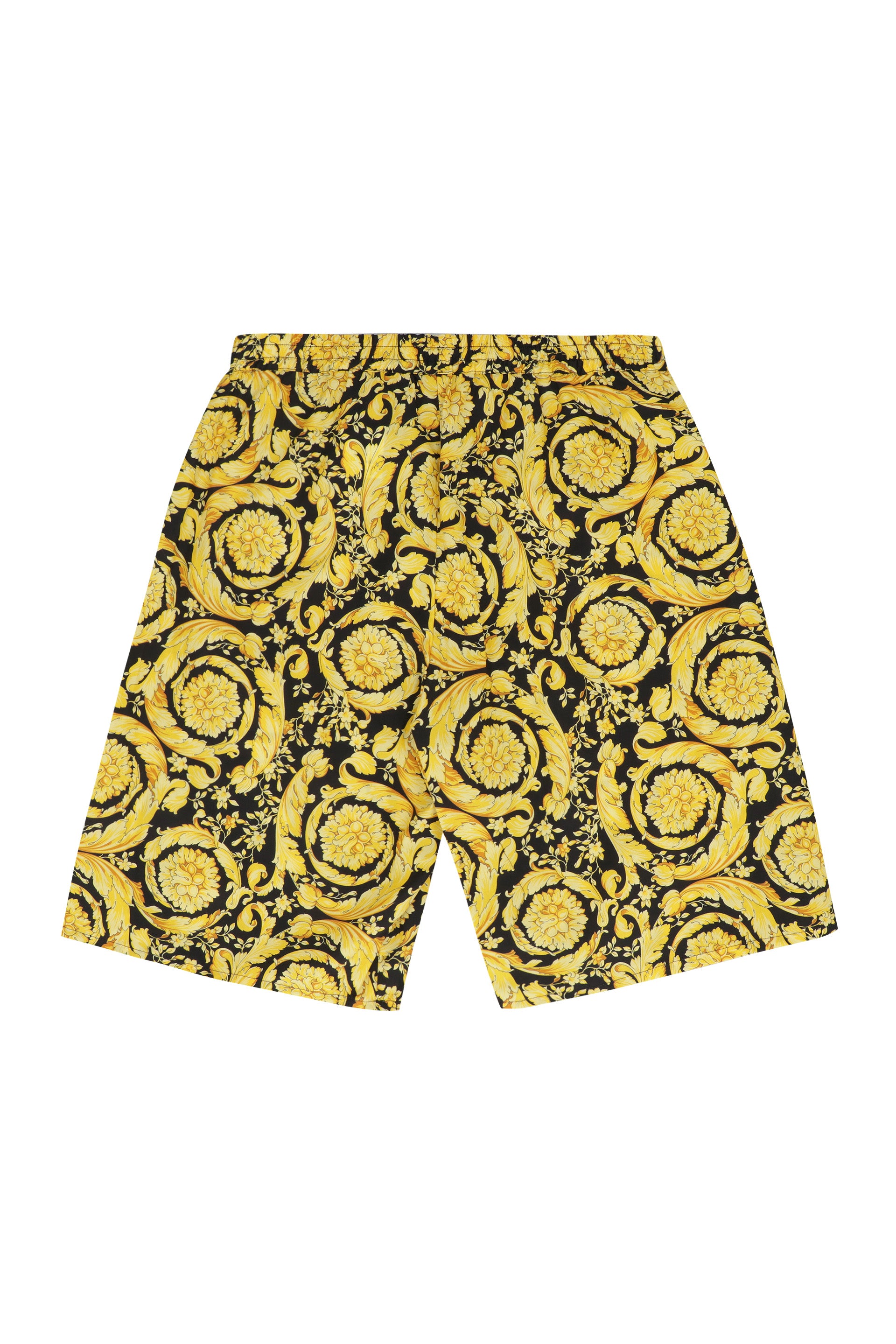 YOUNG VERSACE Printed Cotton Shorts for Boys - Size 5