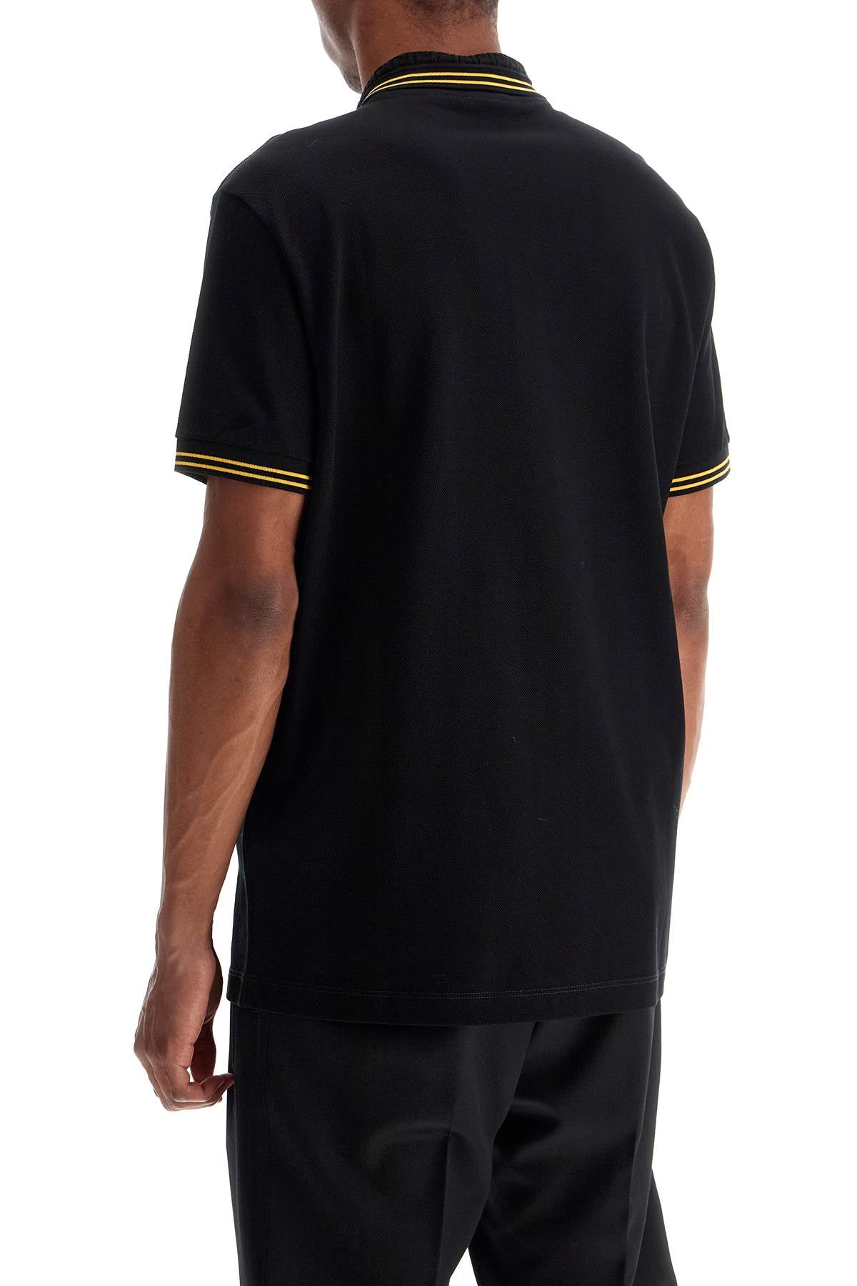 VERSACE Premium Piquet Polo Shirt for Men - SS25 Collection
