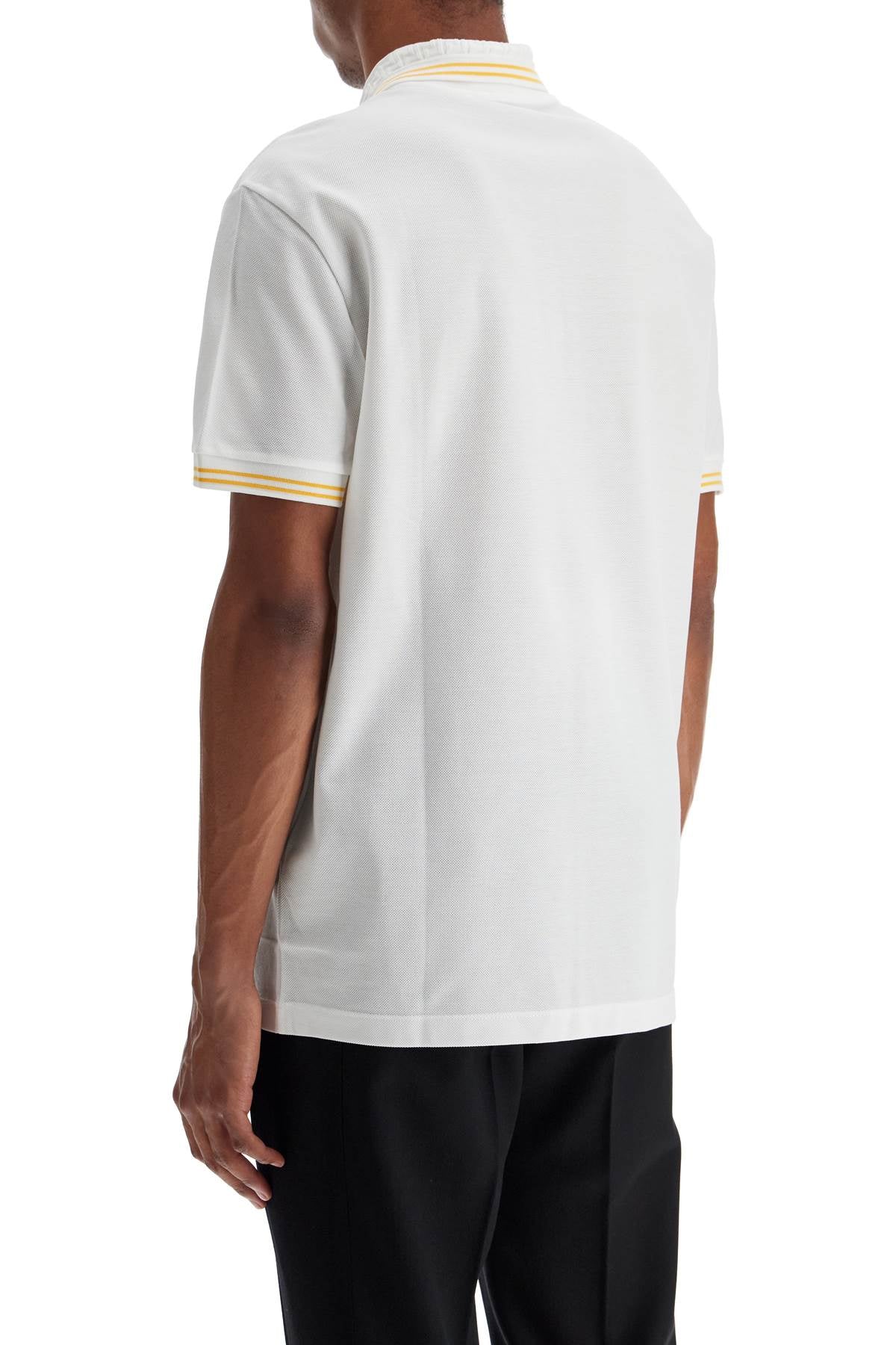 VERSACE Classic Piquet Polo Shirt for Men