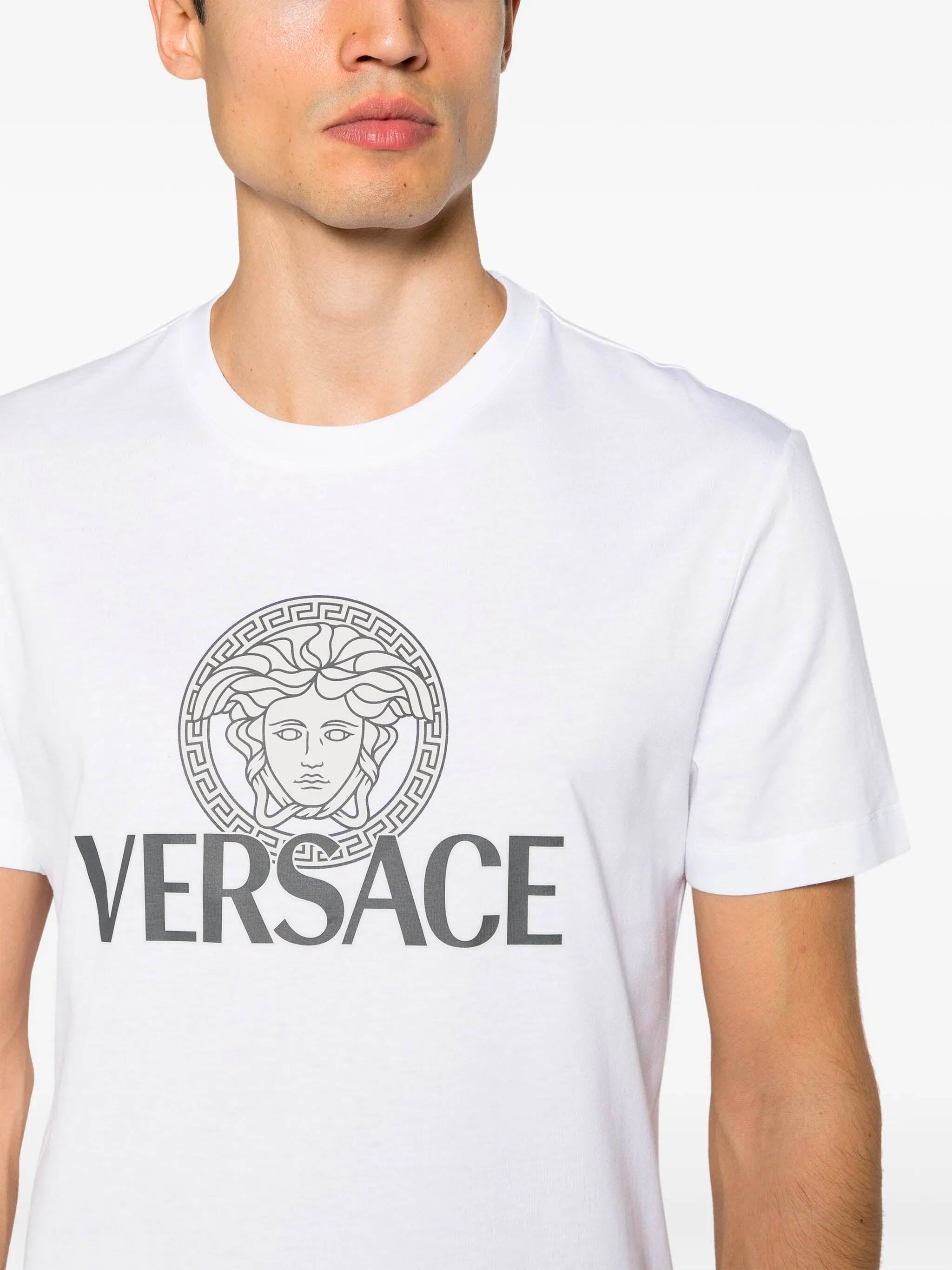 VERSACE Medusa Logo Graphic T-Shirt - Size M