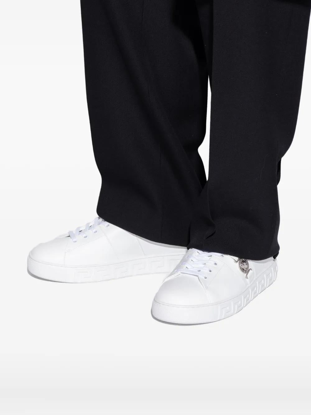 VERSACE Low-Top Logo Sneakers for Men