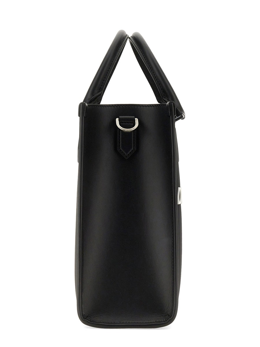 DOLCE & GABBANA Logo Shopping Handbag - Men’s Mini Style