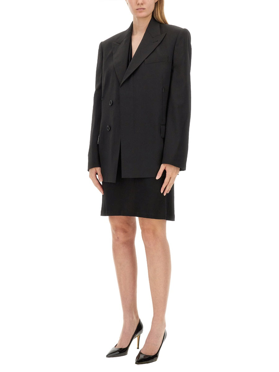 HELMUT LANG Oversize Fit Wool Jacket - Size S
