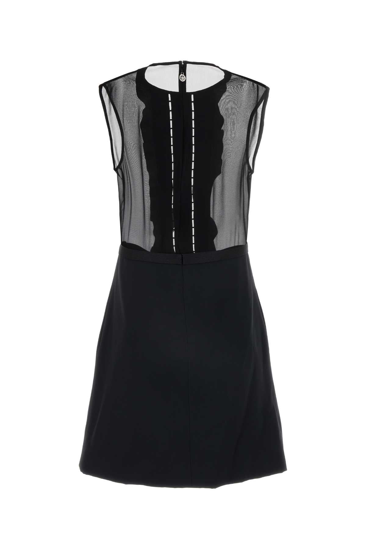 VERSACE Chic Silk-Blend Mini Dress for Modern Women
