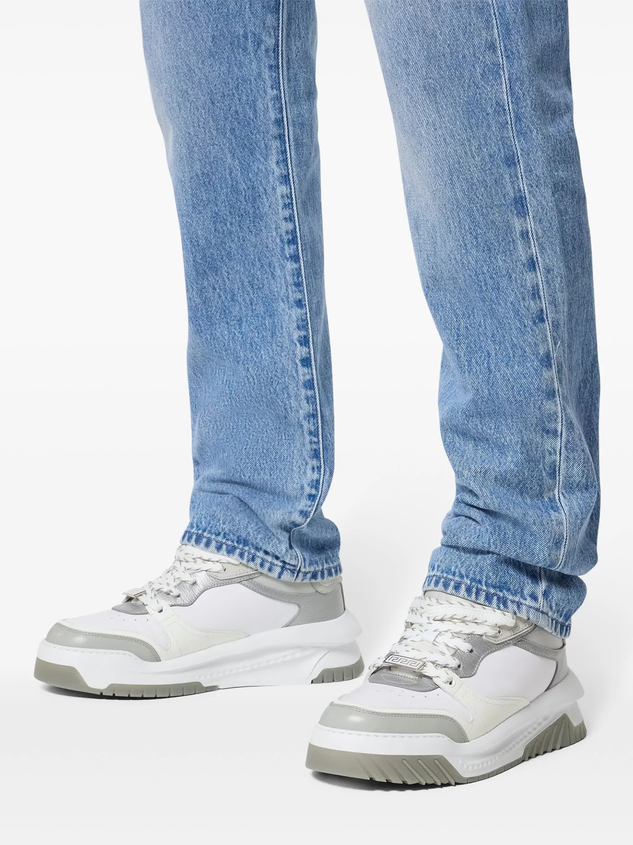 VERSACE Odyssey Cotton Sneakers for Men - FW24 Collection