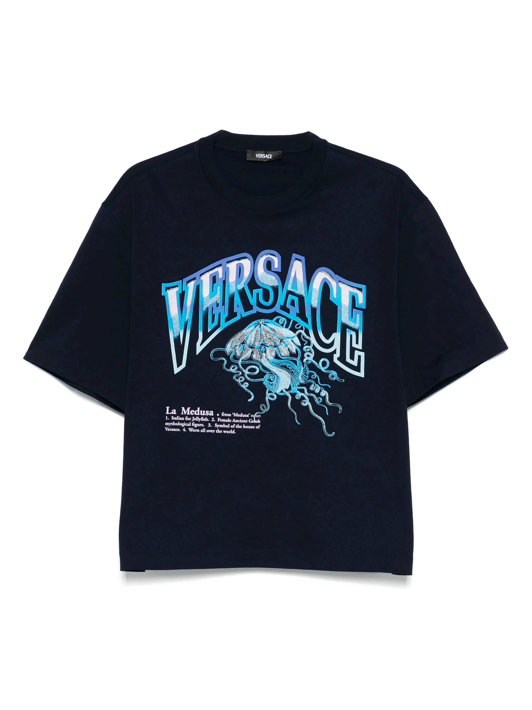 VERSACE The Medusa Varsity Boxy T-Shirt (Size M)