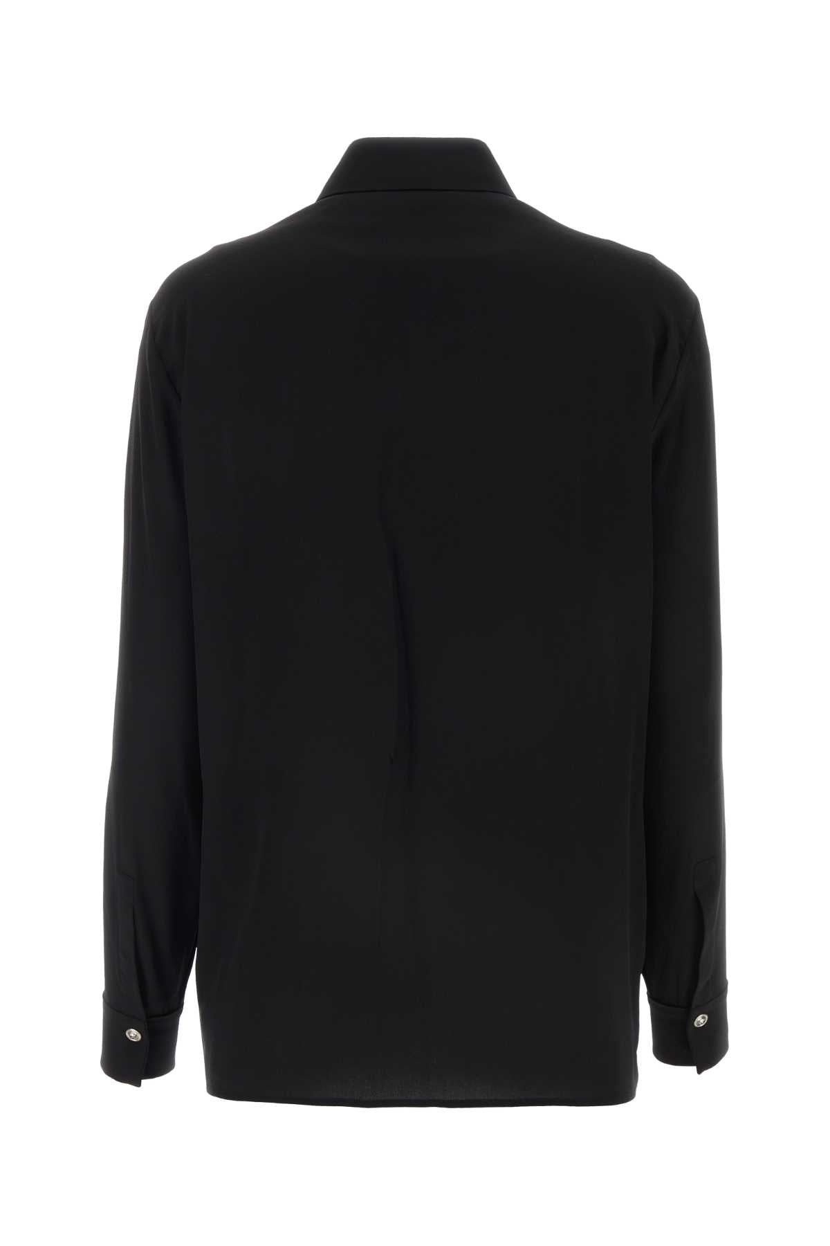 VERSACE Chic Crepe Shirt for Women - FW24 Collection