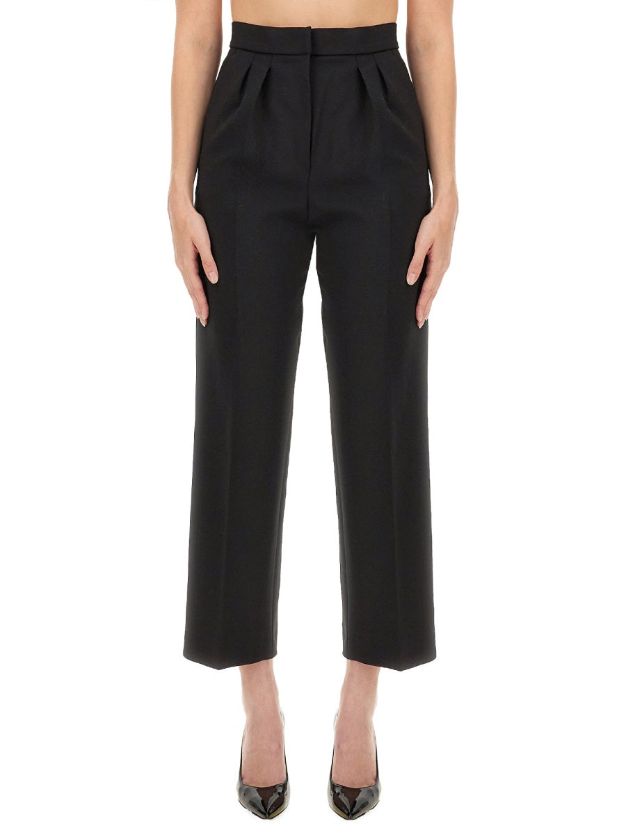 MAX MARA Wool Blend Trousers Size 40