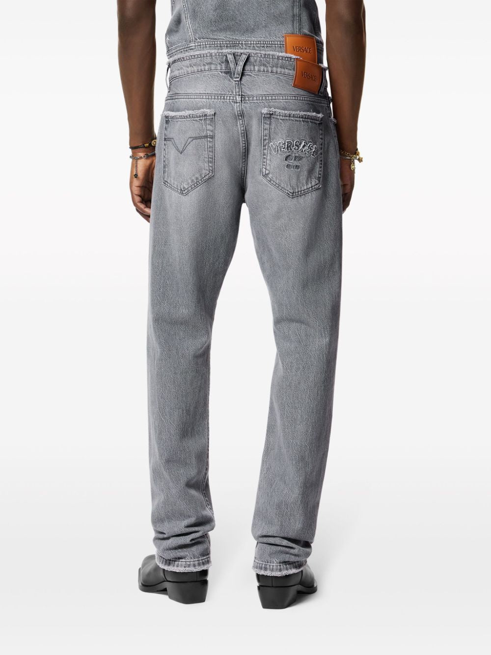 VERSACE Men's Denim Pants for FW24